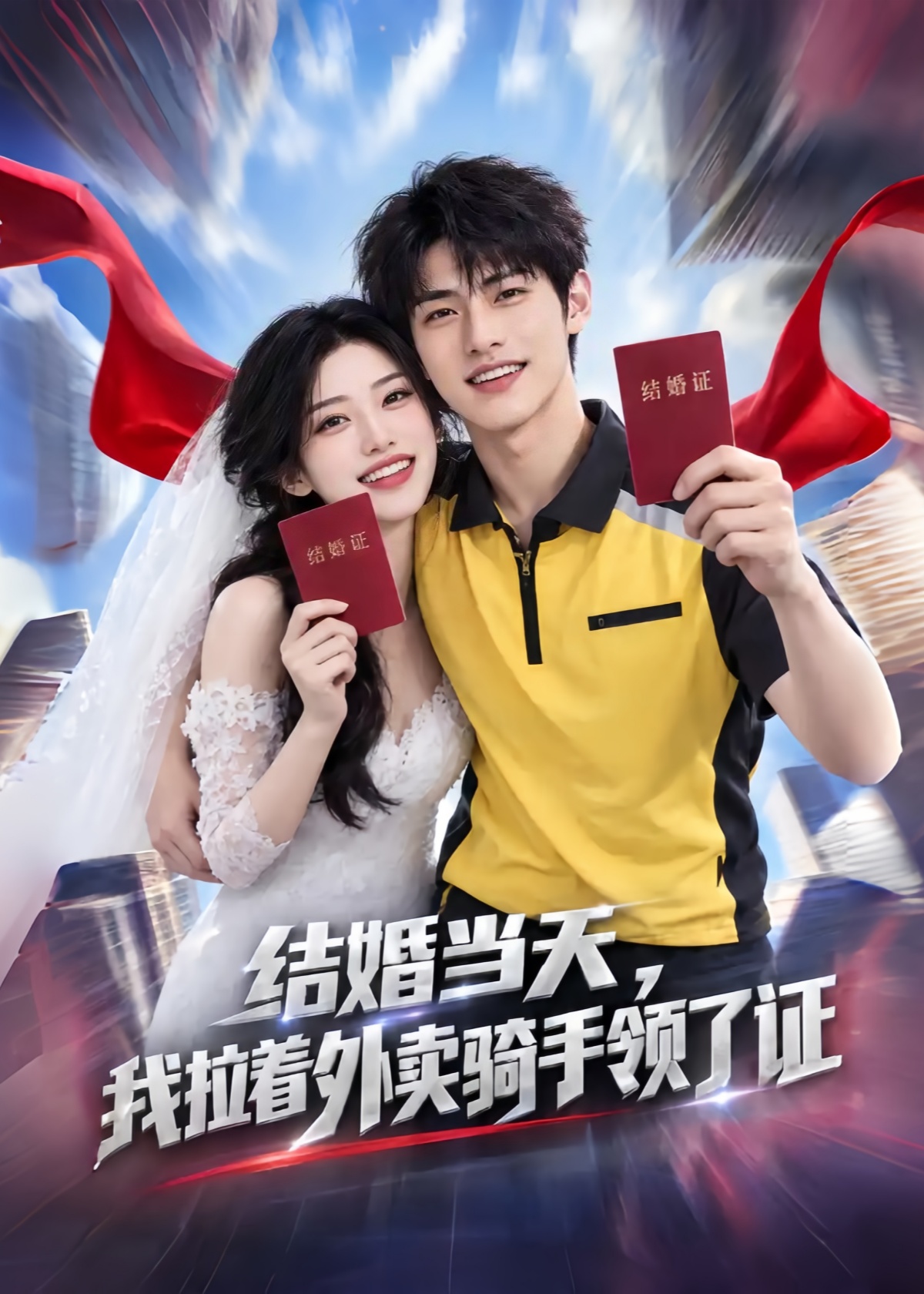结婚当天，我拉着外卖骑手领了证封面图