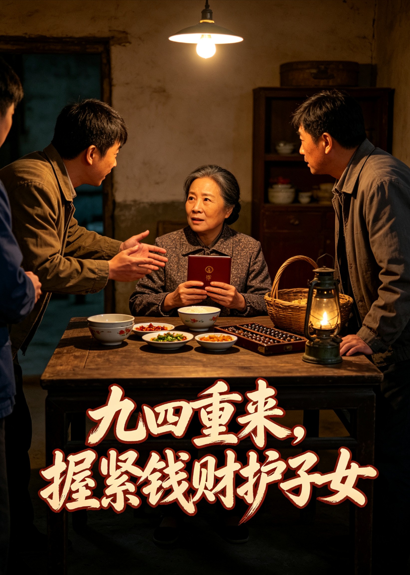 九四重来，握紧钱财护子女