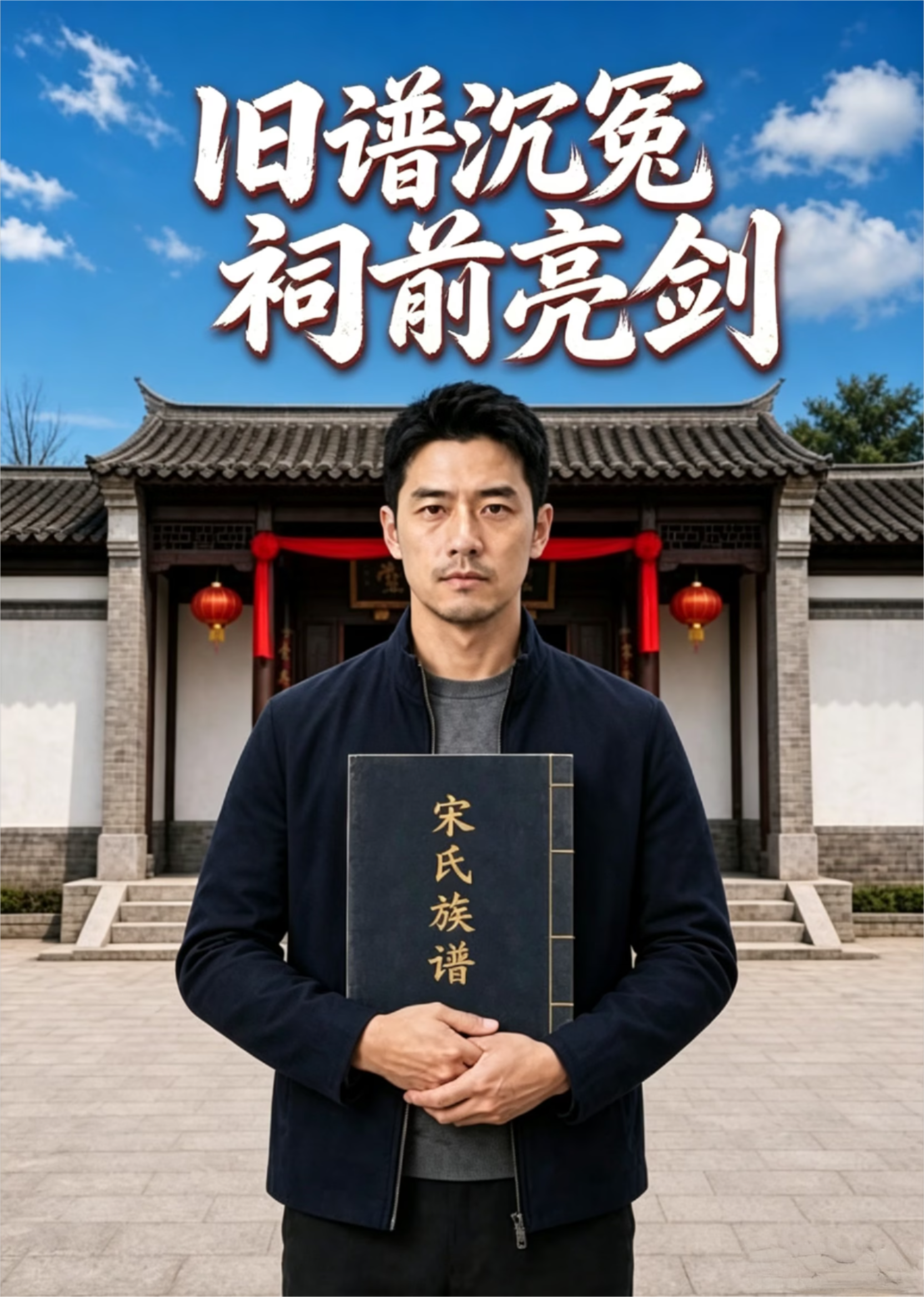 旧谱沉冤祠前亮剑封面图
