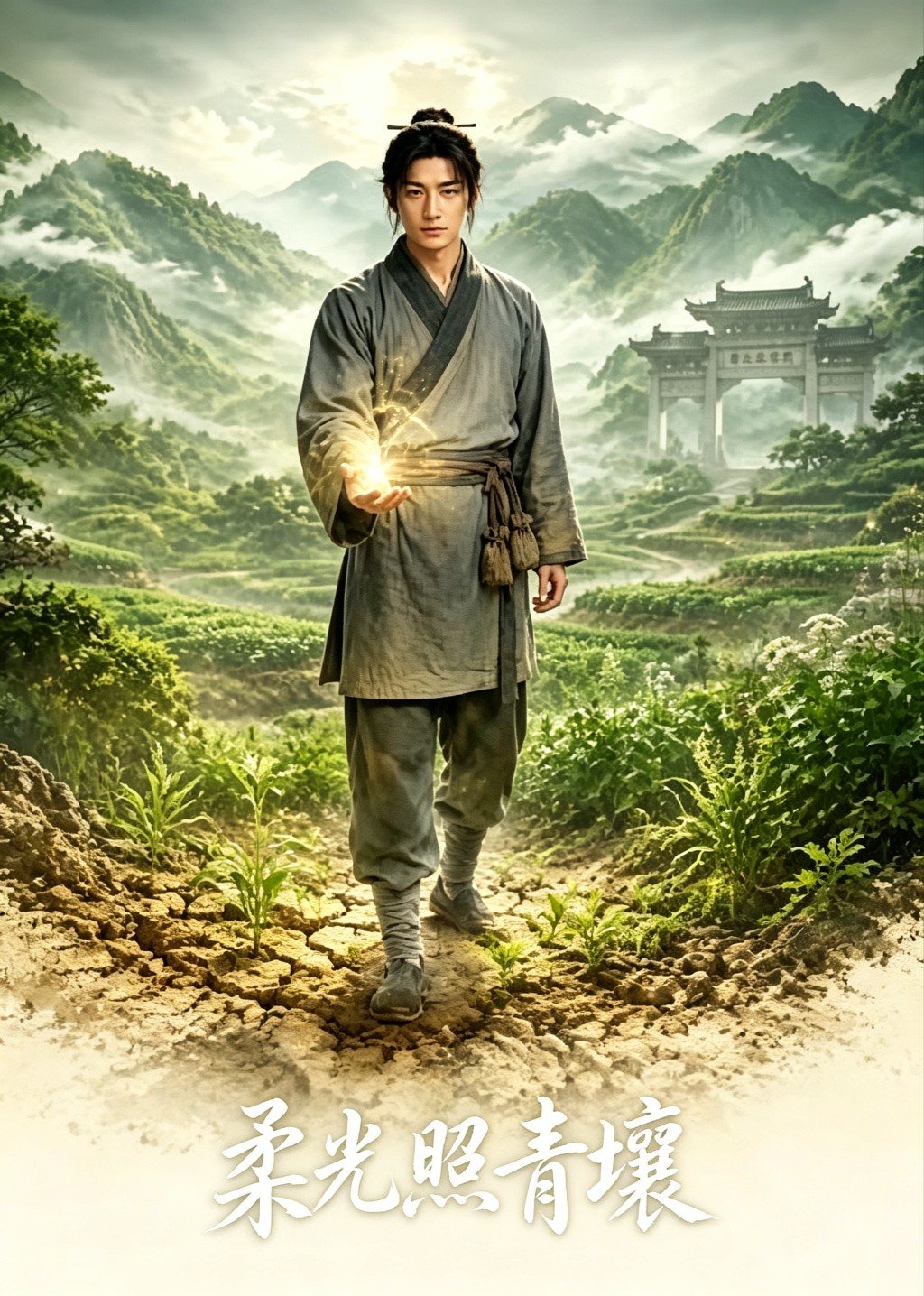 柔光照青壤