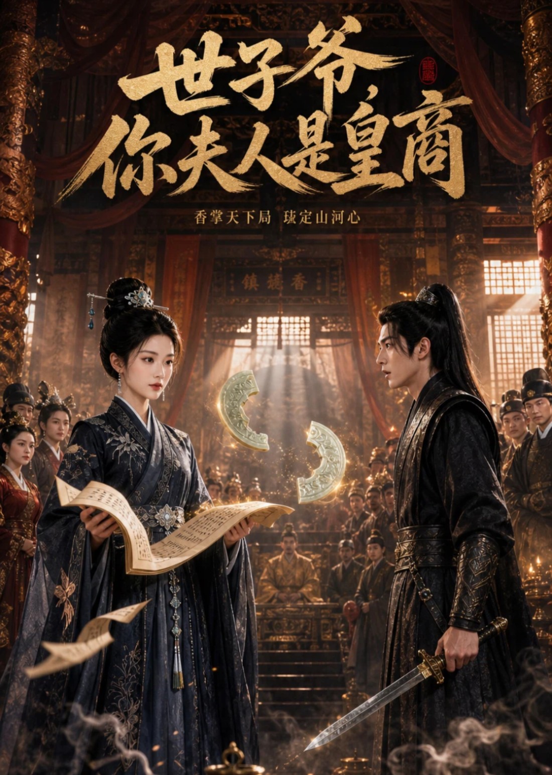 世子爷，你夫人是皇商