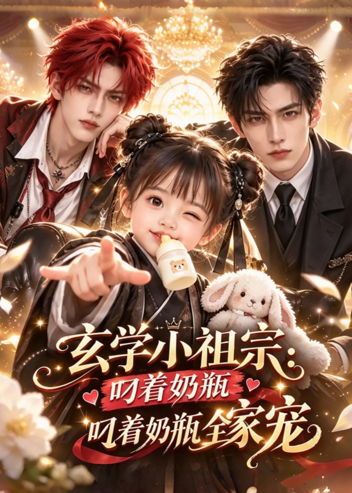 玄学小祖宗：叼着奶瓶全家宠封面图