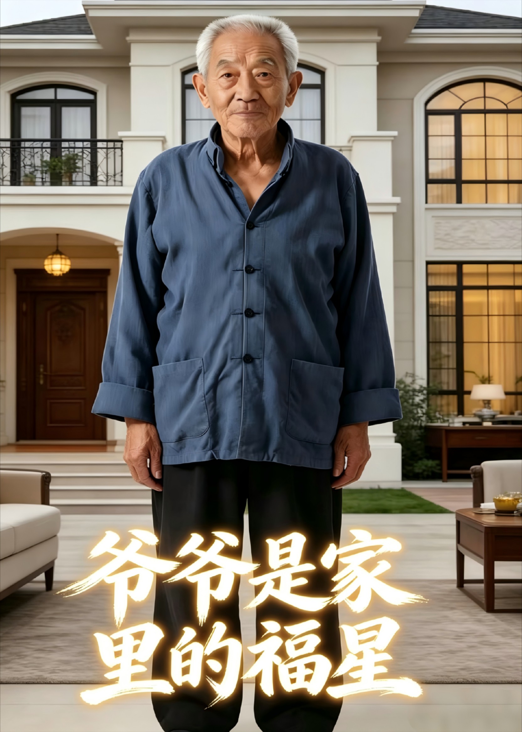 爷爷是家里的福星封面图