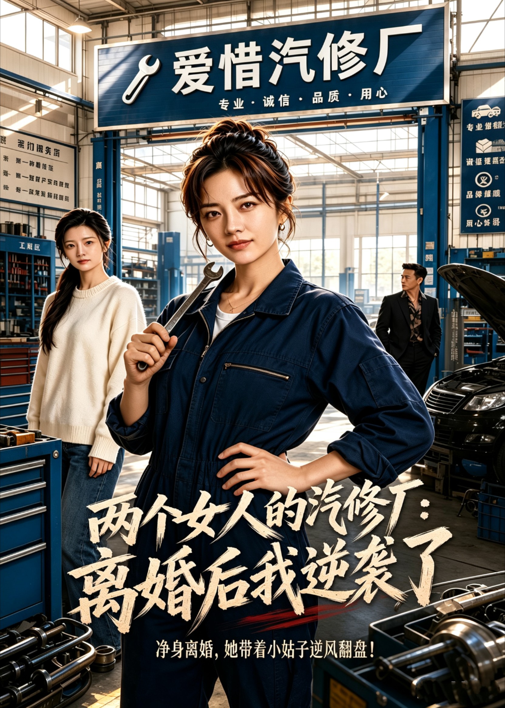 两个女人的汽修厂：离婚后我逆袭了