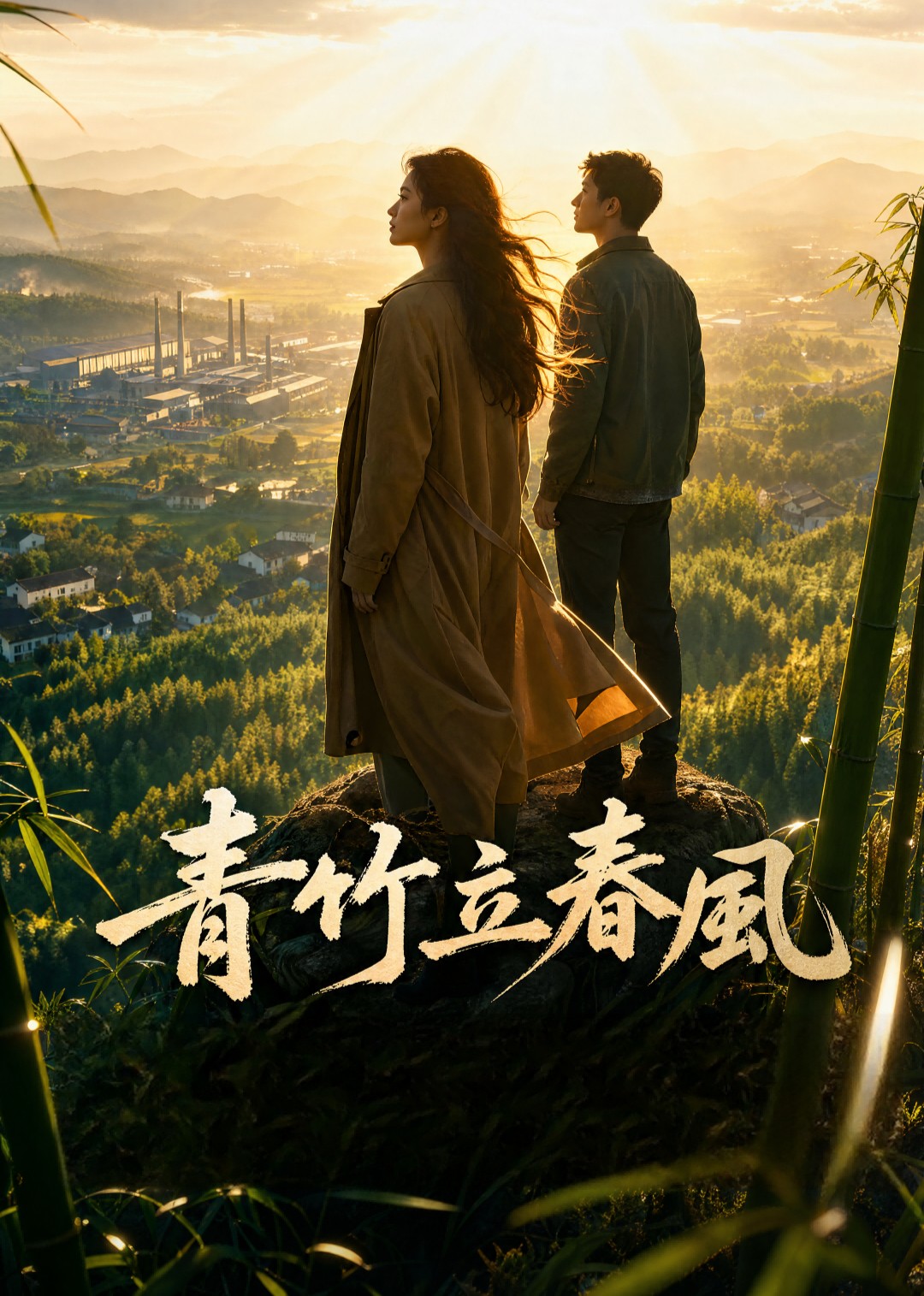 青竹立春风