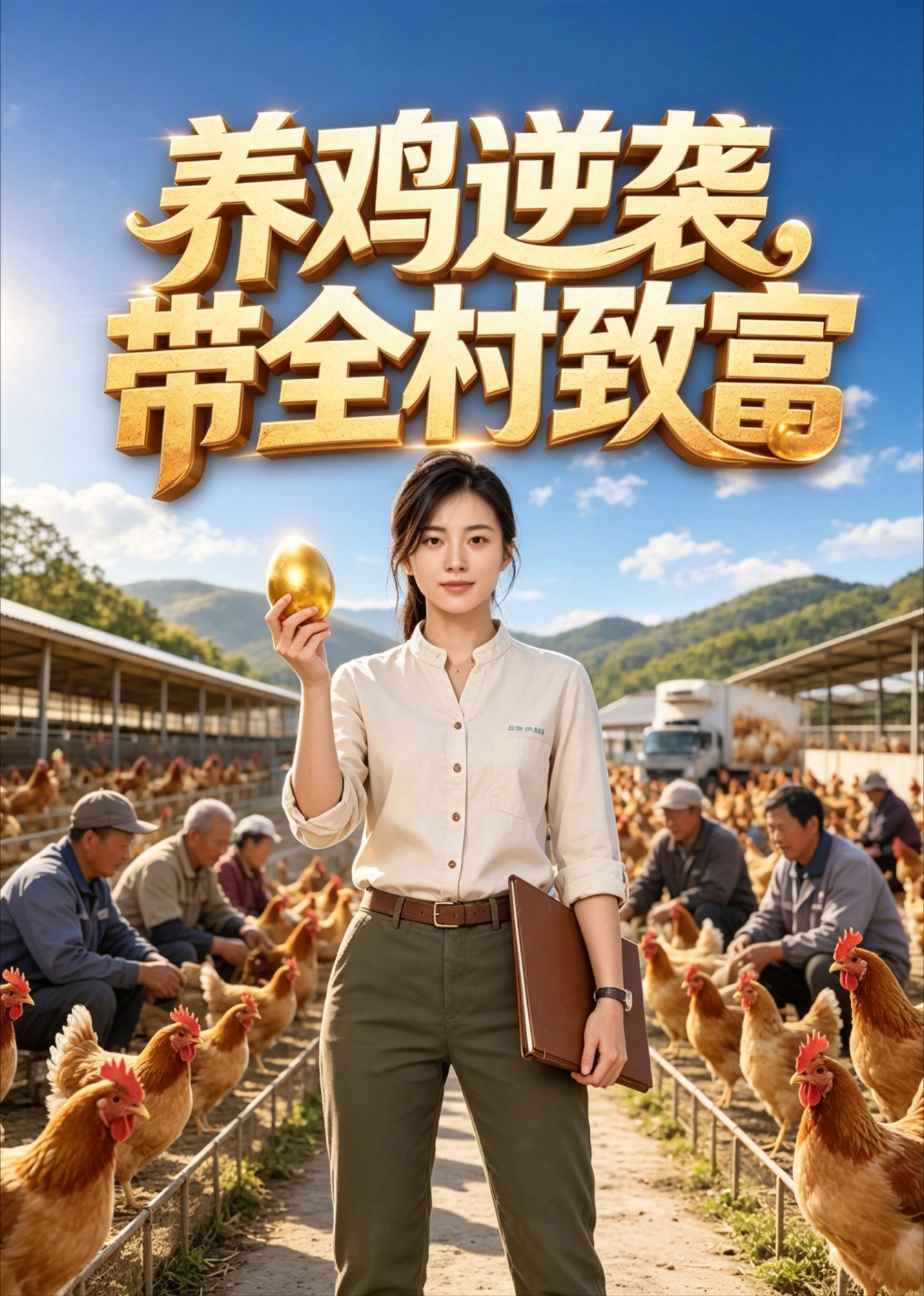 养鸡逆袭，带全村致富