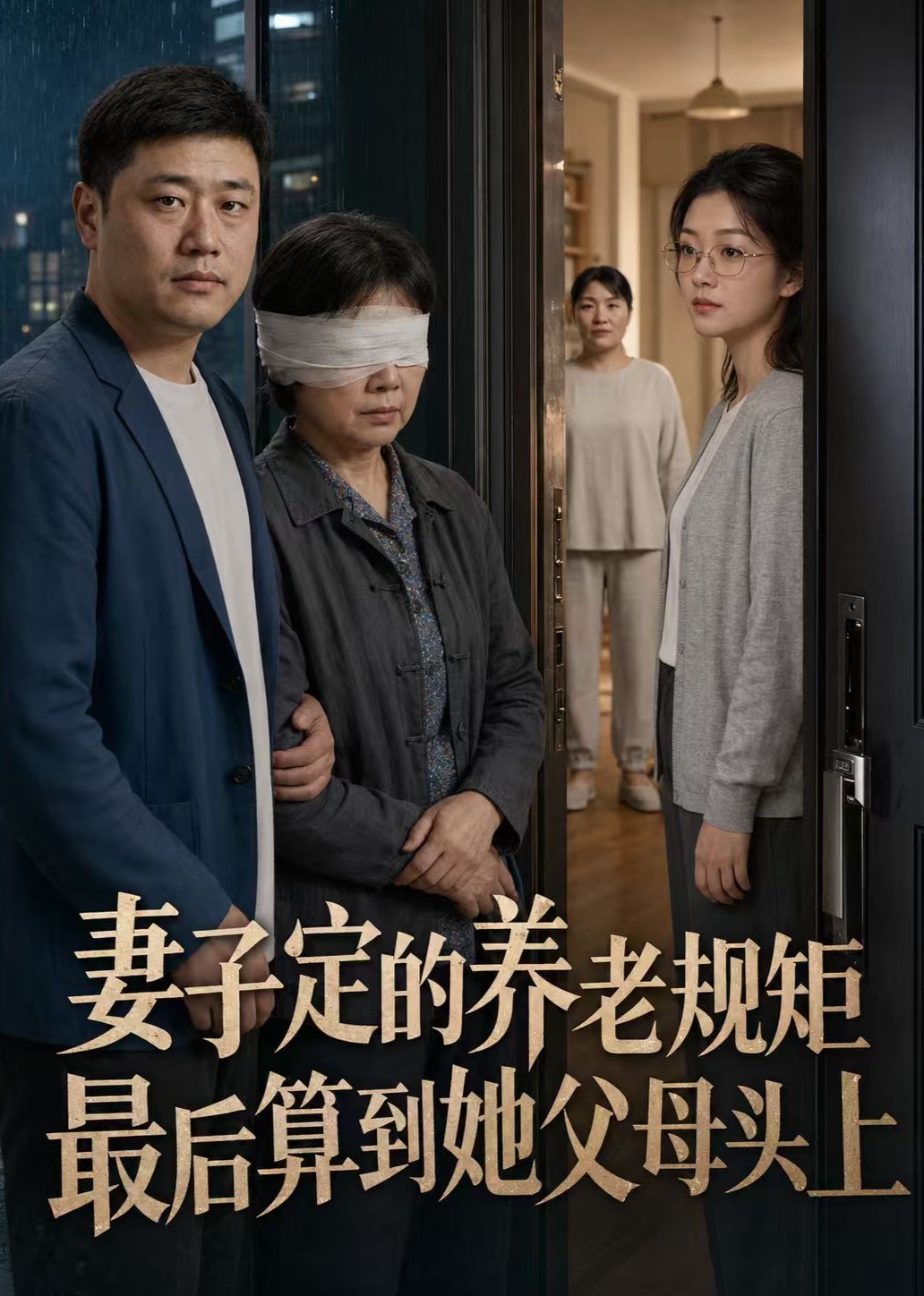 妻子定的养老规矩最后算到她父母头上