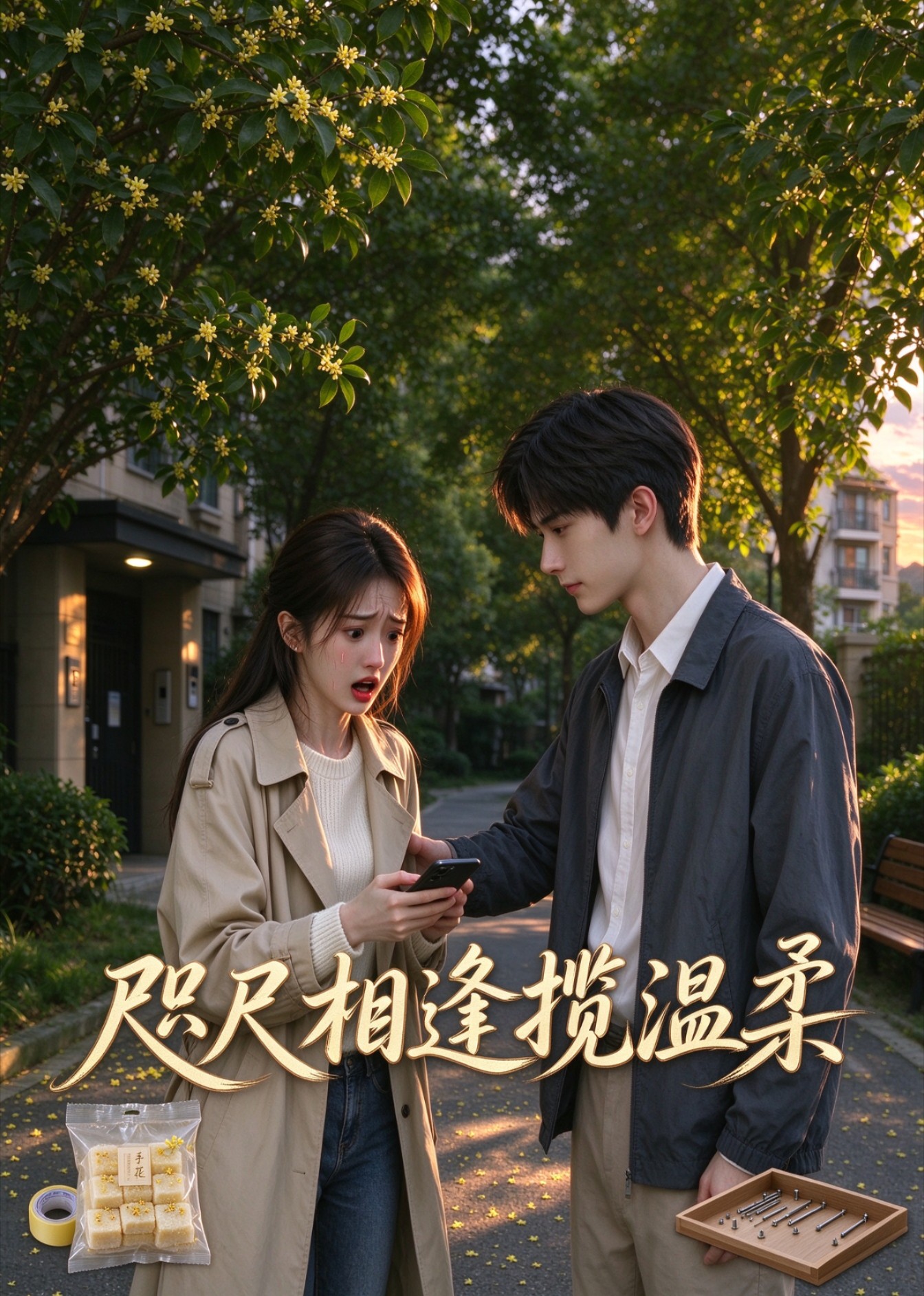 咫尺相逢揽温柔封面图