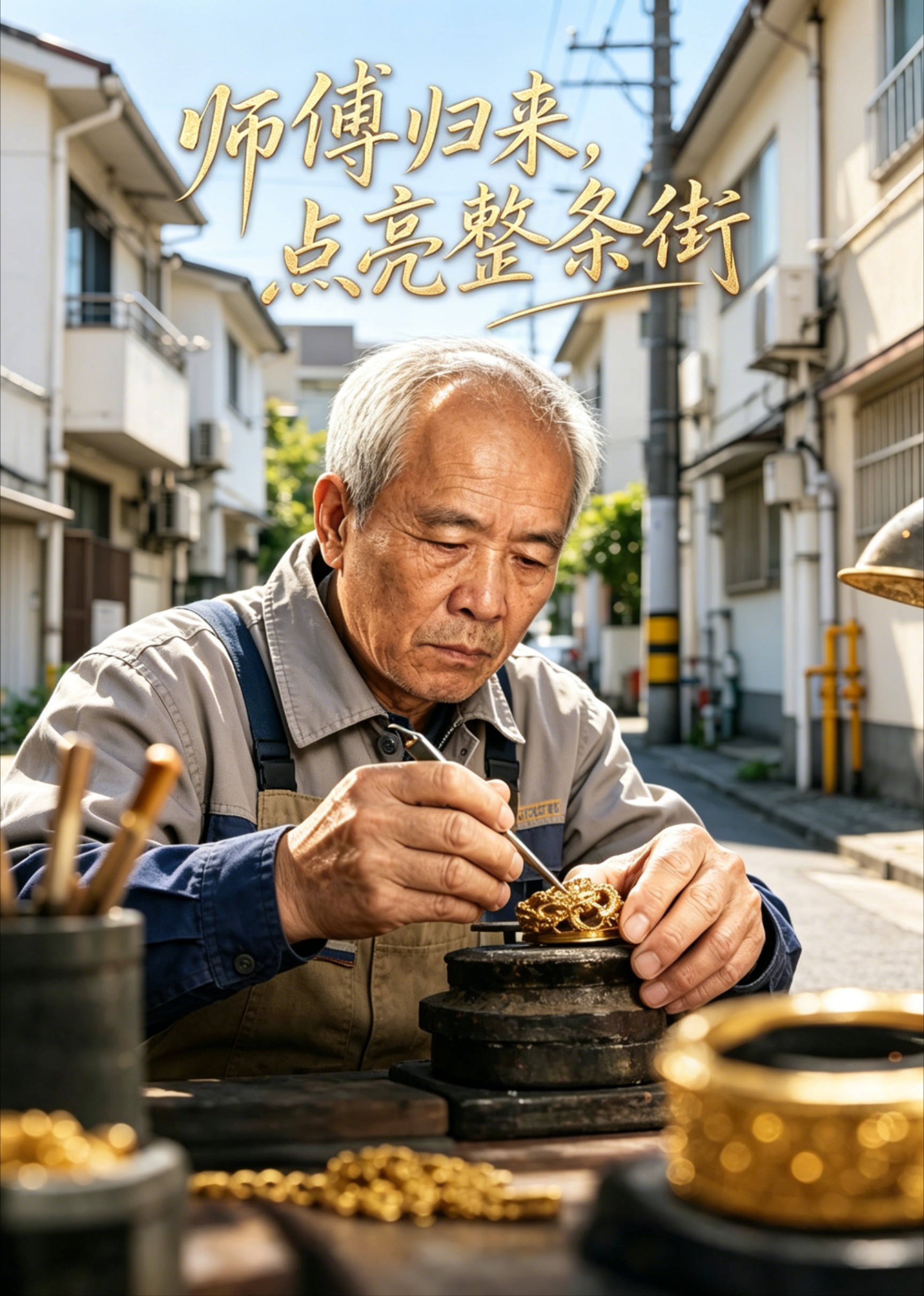 师傅归来，点亮整条街