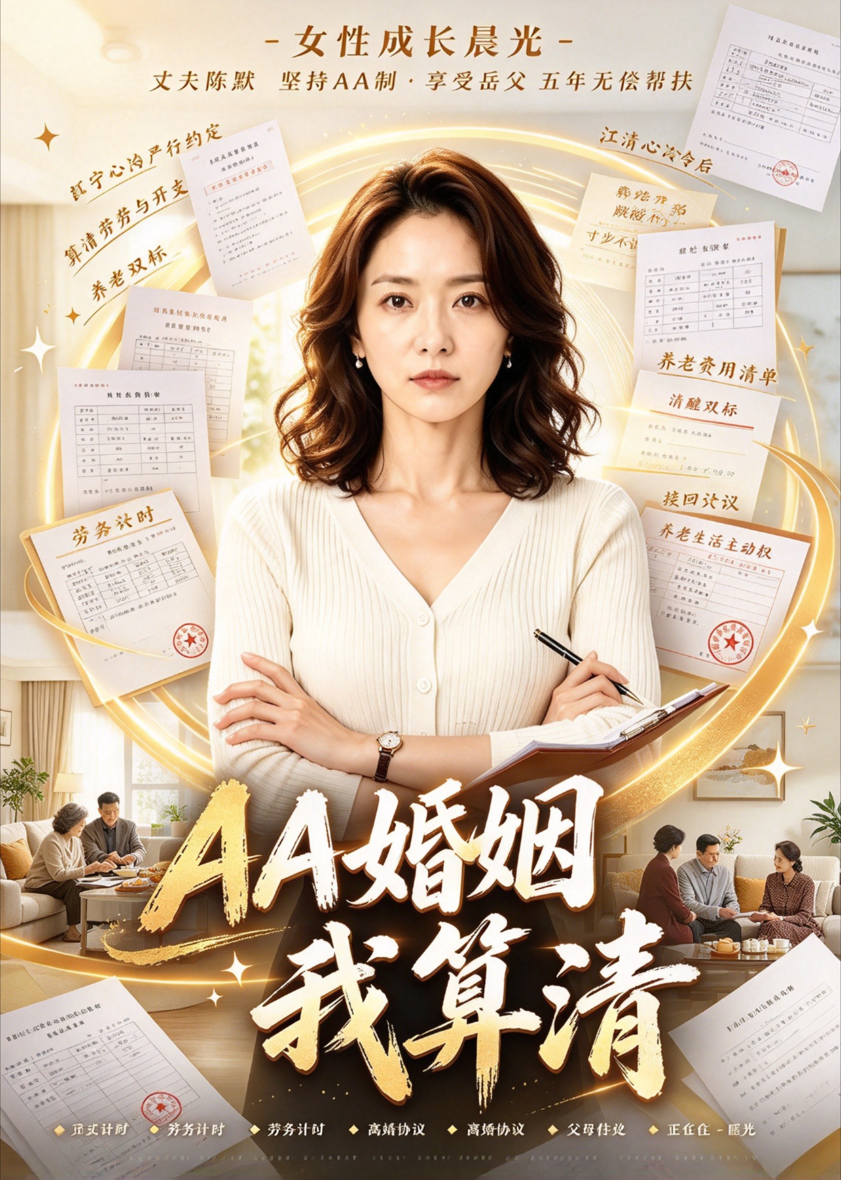 AA婚姻我算清封面图