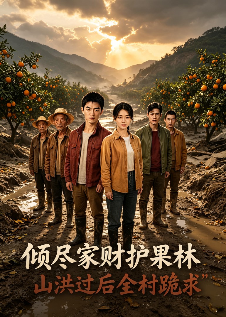 倾尽家财护果林，山洪过后全村跪求封面图