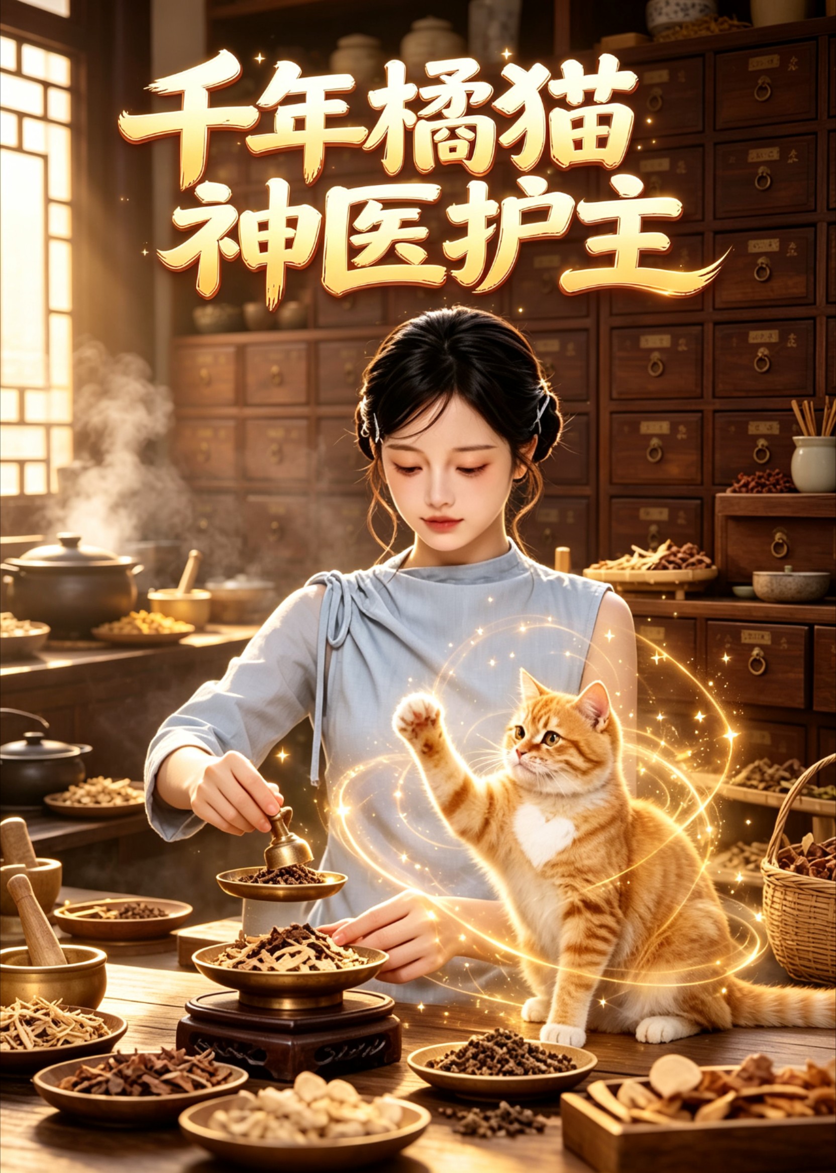 千年橘猫神医护主