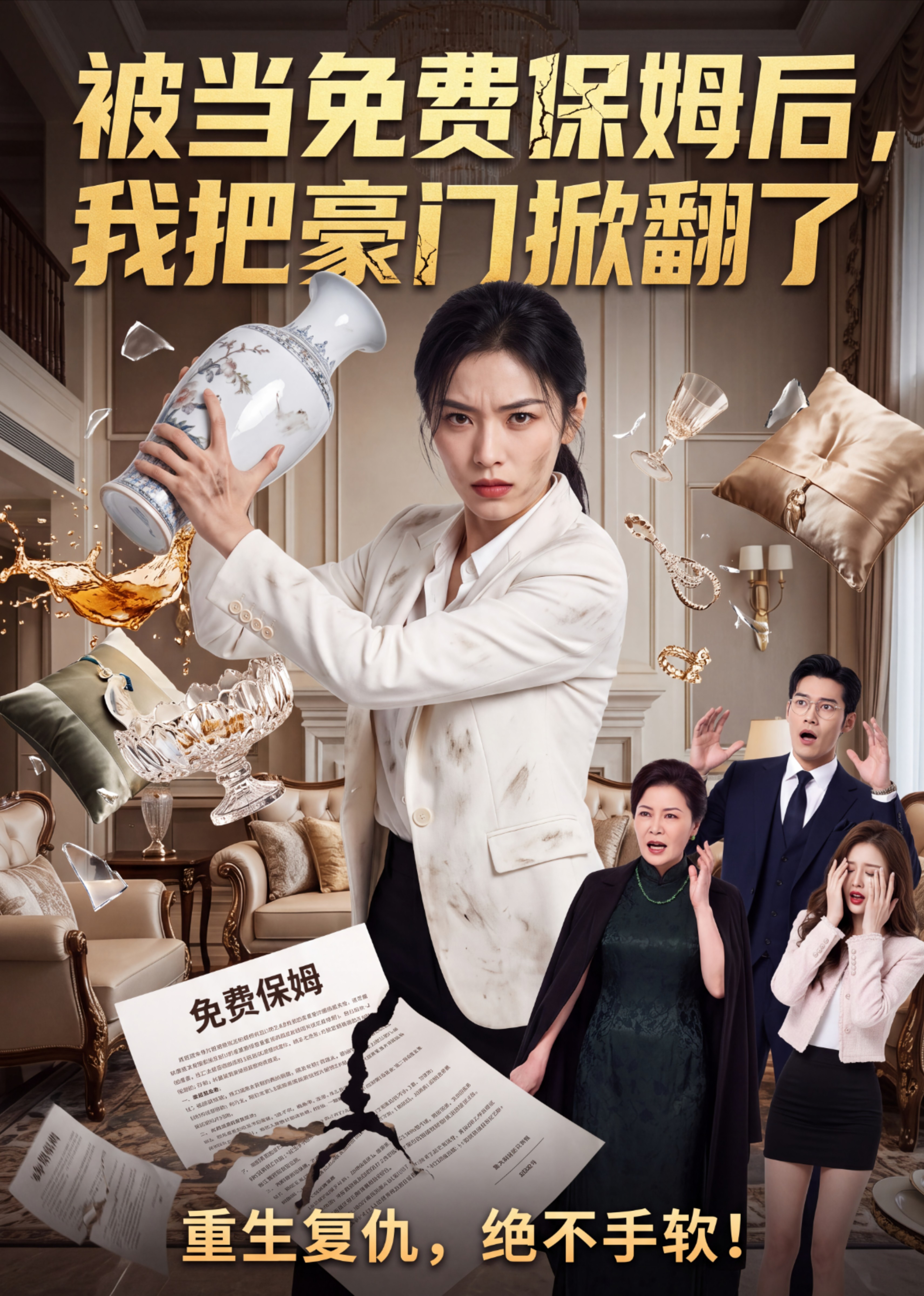 被当免费保姆后，我把豪门掀翻了