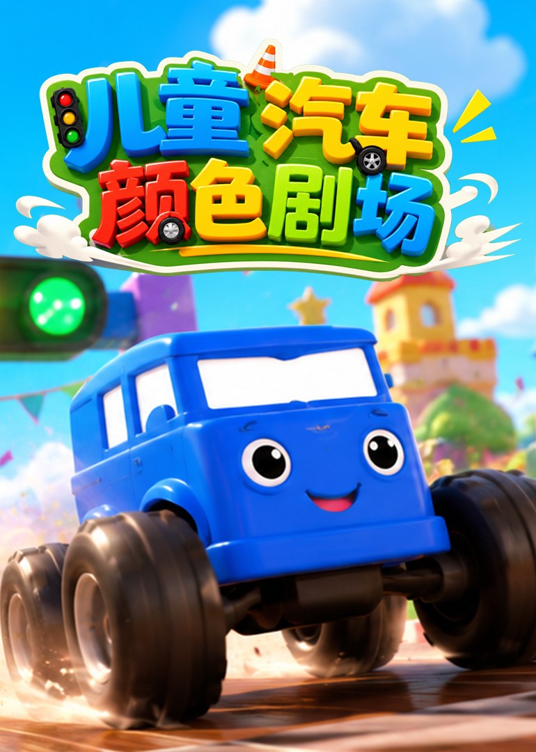 儿童汽车颜色剧场封面图