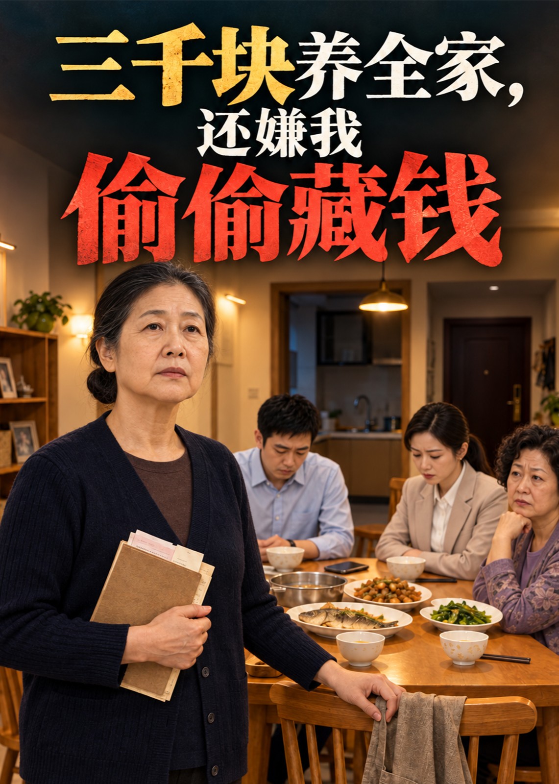 三千块养全家，还嫌我偷偷藏钱封面图