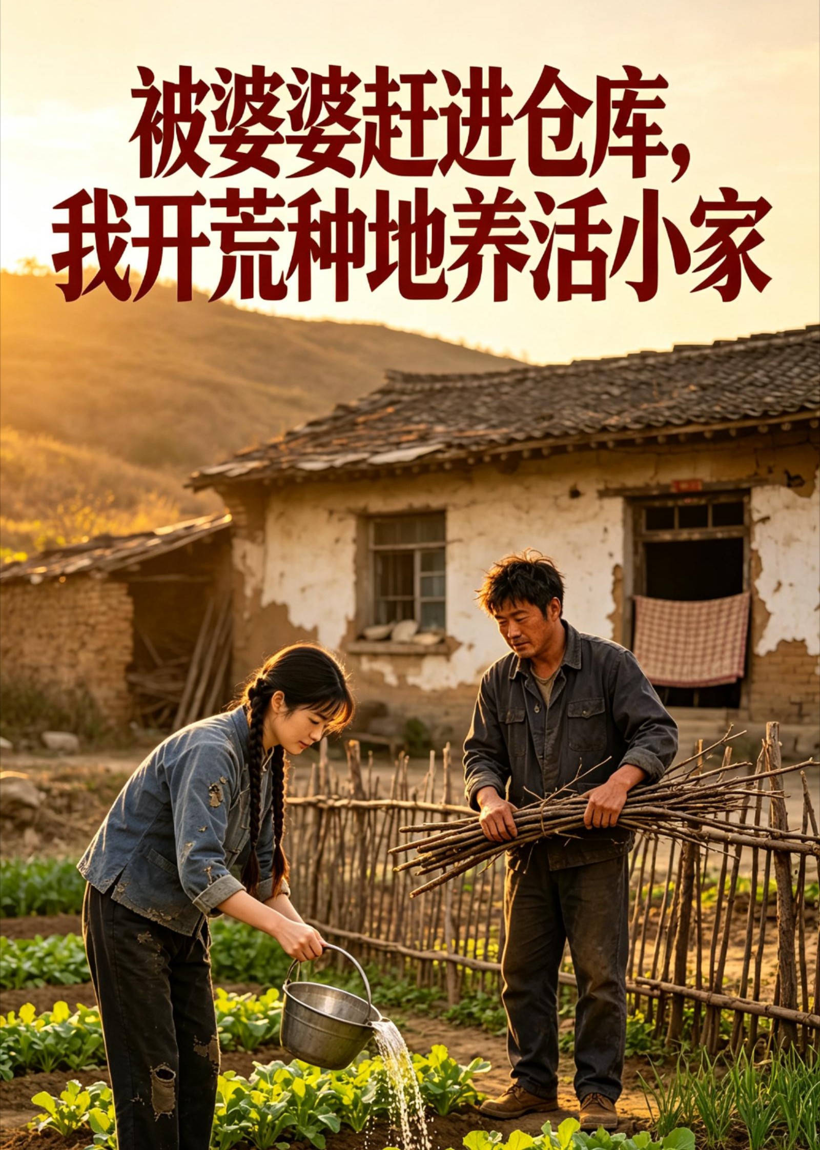 被婆婆赶进仓房，我开荒种地养活小家
