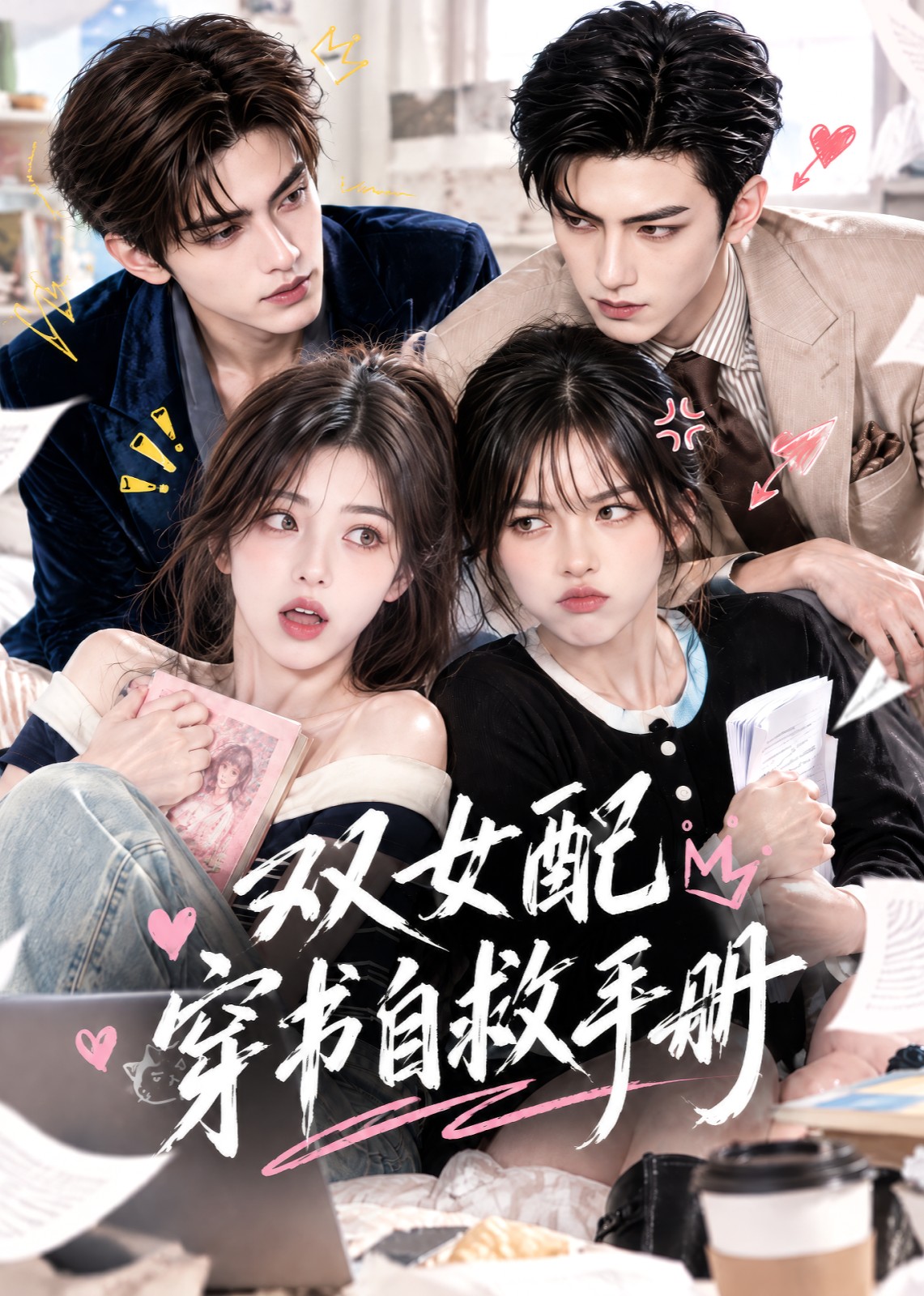 双女配穿书自救手册封面图
