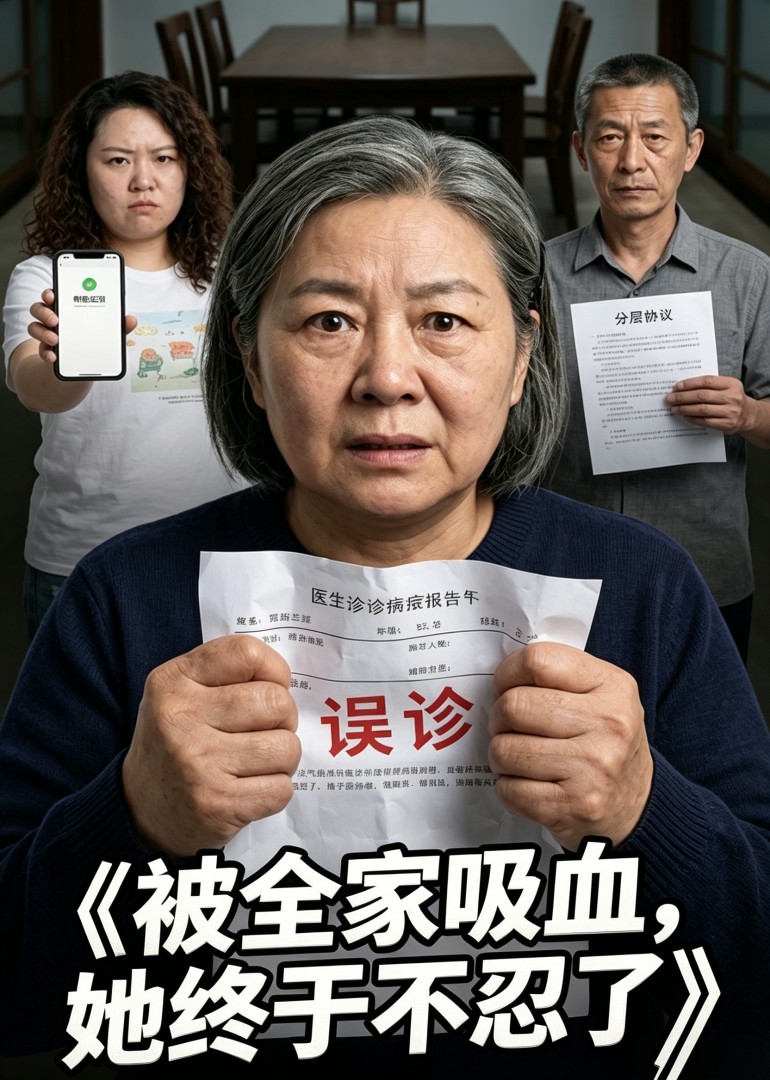 被全家吸血，她终于不忍了