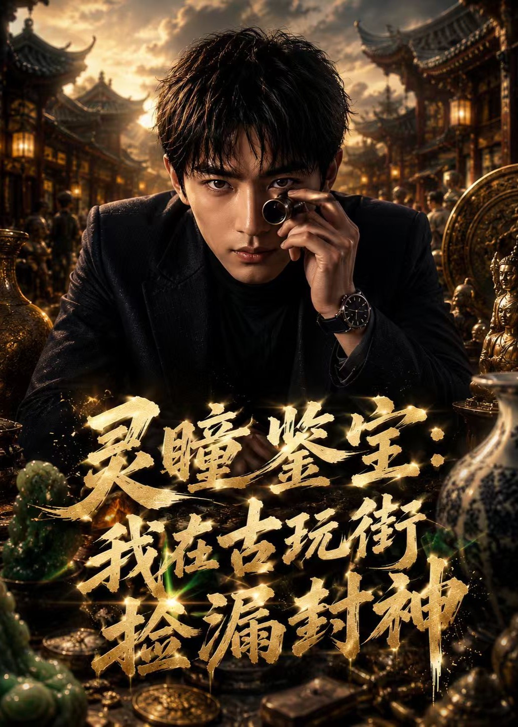 灵瞳鉴宝：我在古玩街捡漏封神封面图