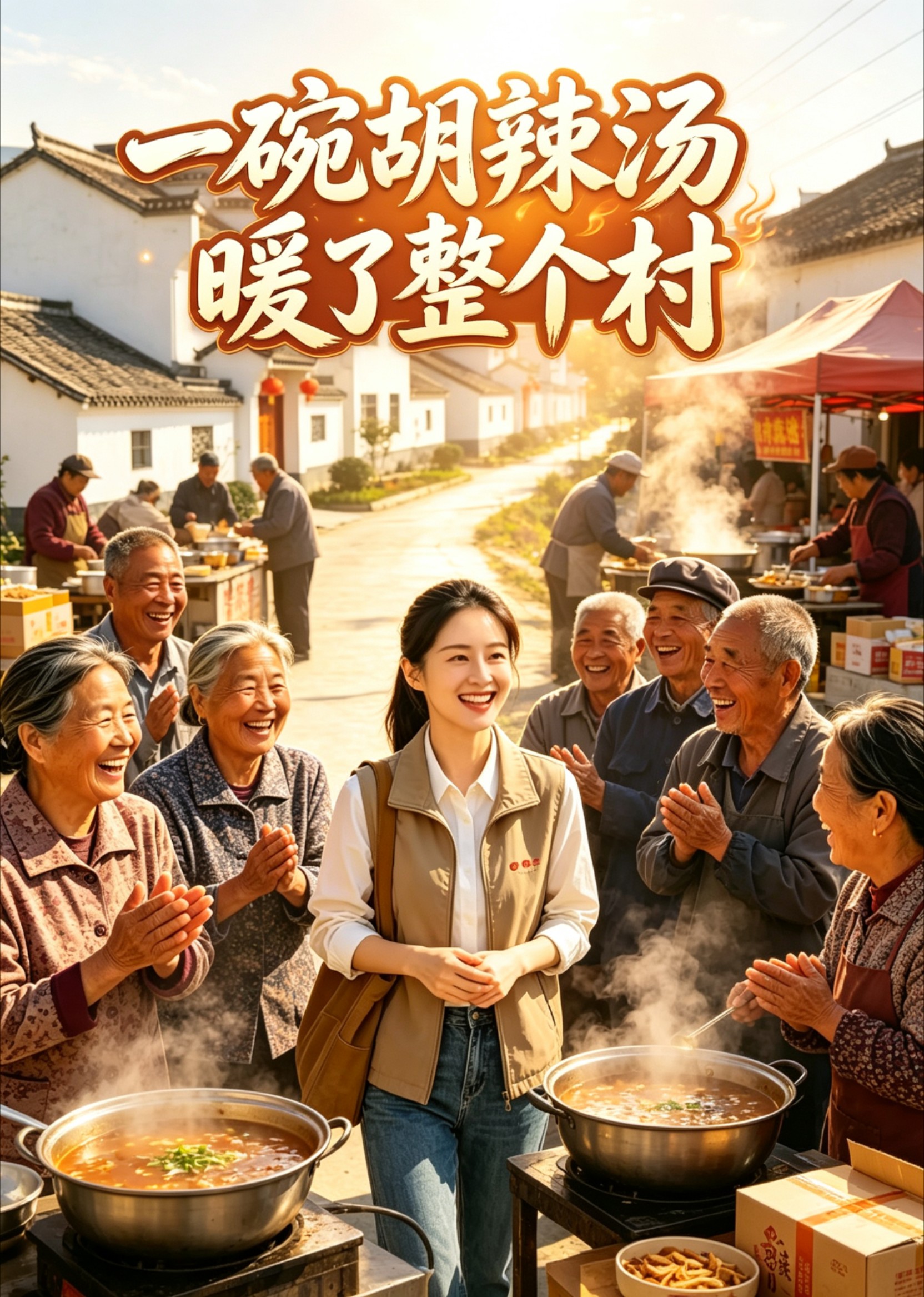 一碗胡辣汤暖了整个村
