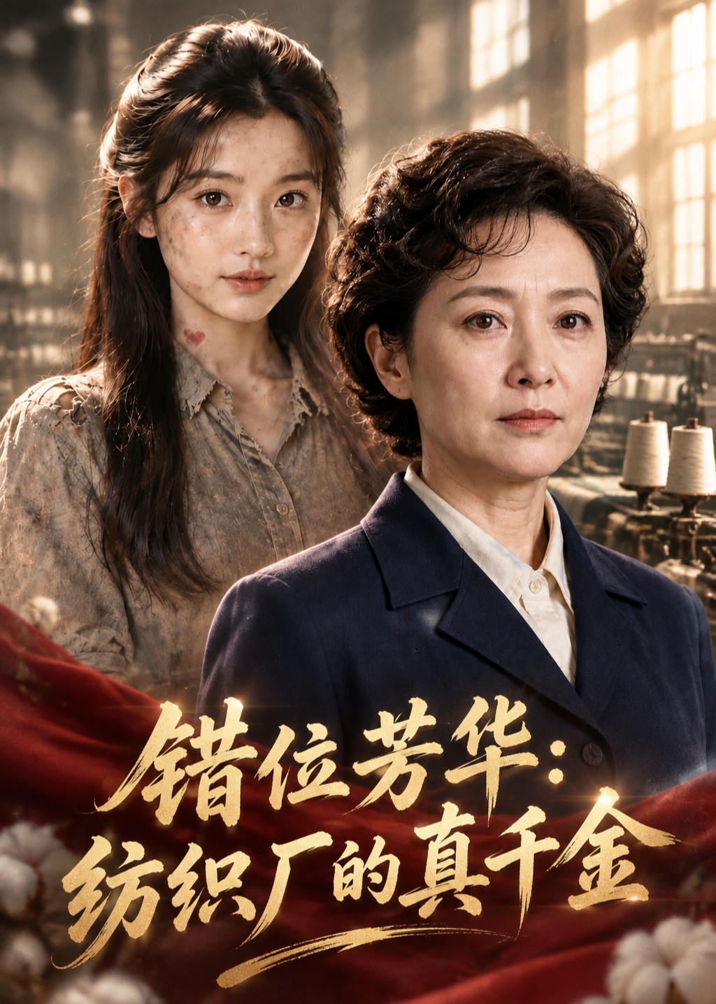 错位芳华：纺织厂的真千金 海报