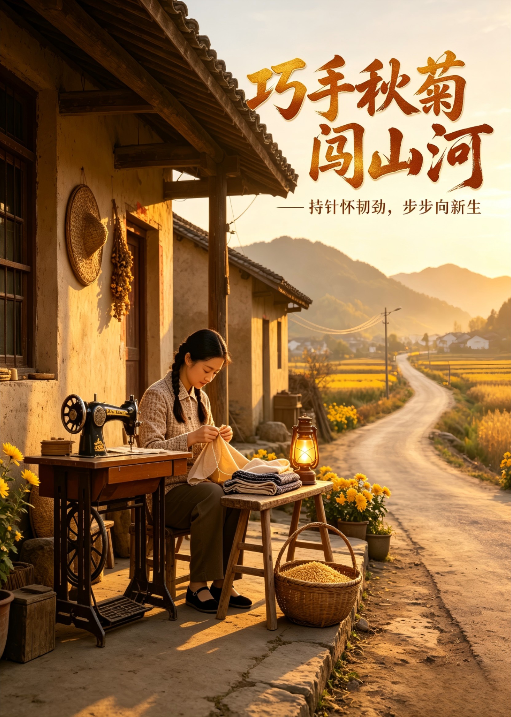 巧手秋菊闯山河