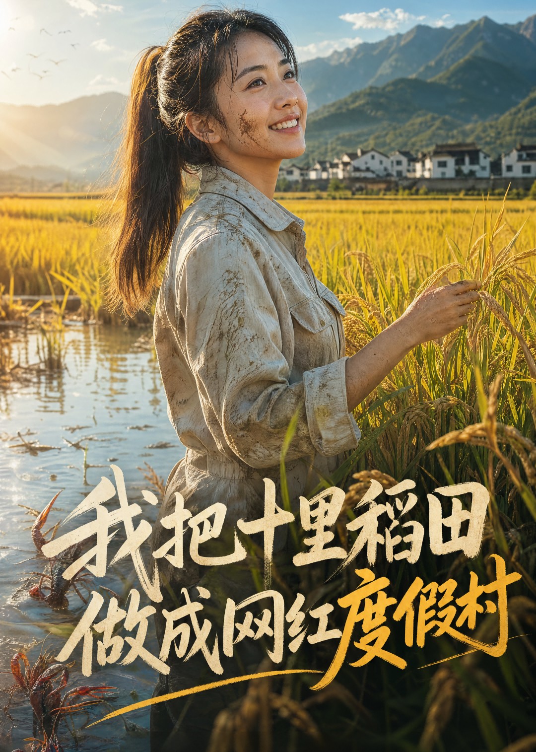 我把十里稻田做成网红度假村