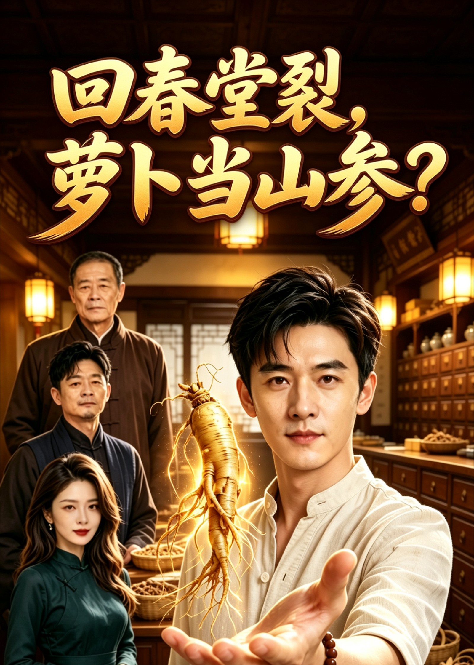 回春堂裂，萝卜当山参？