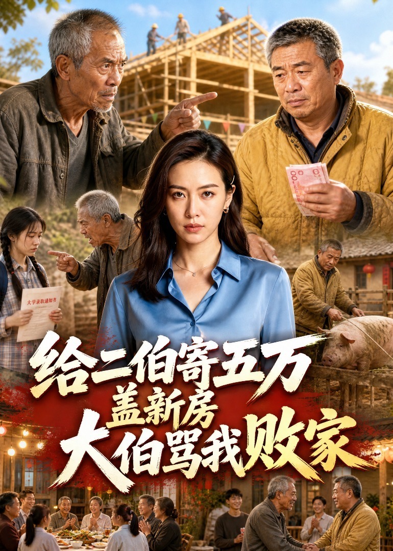 给二伯寄五万盖新房，大伯骂我败家封面图