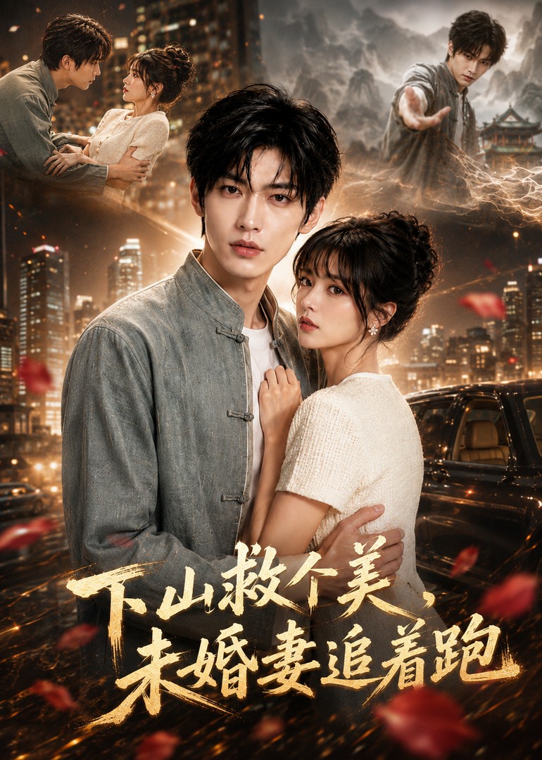 下山救个美，未婚妻追着跑