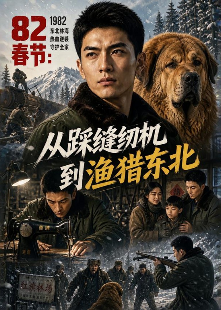82春节从踩缝纫机到渔猎东北封面图
