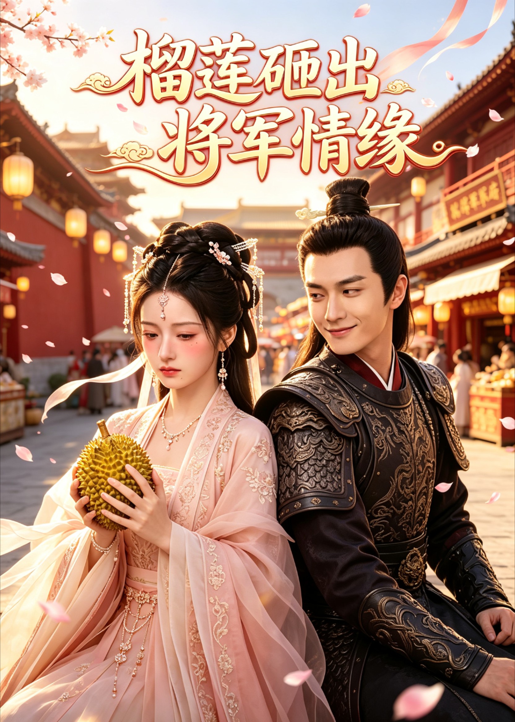 榴莲砸出将军情缘