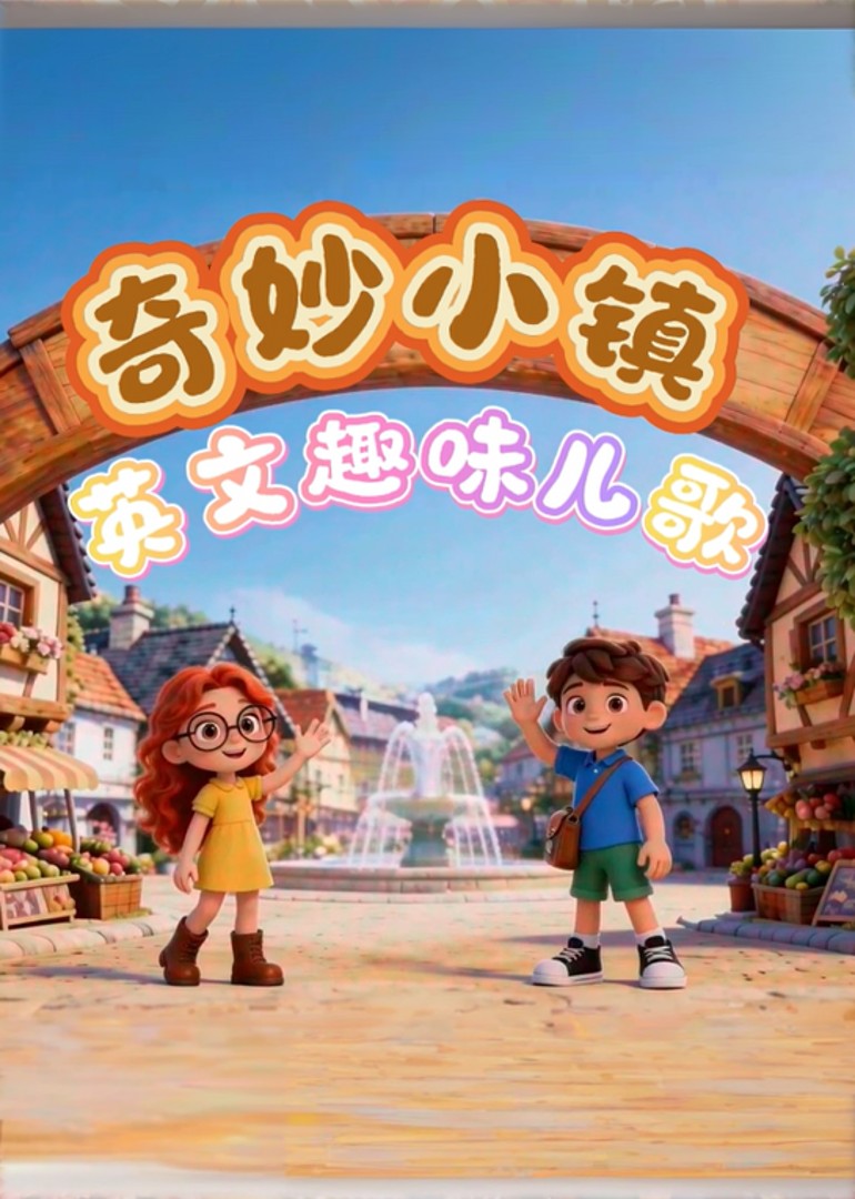 奇妙小镇趣味英文儿歌封面图