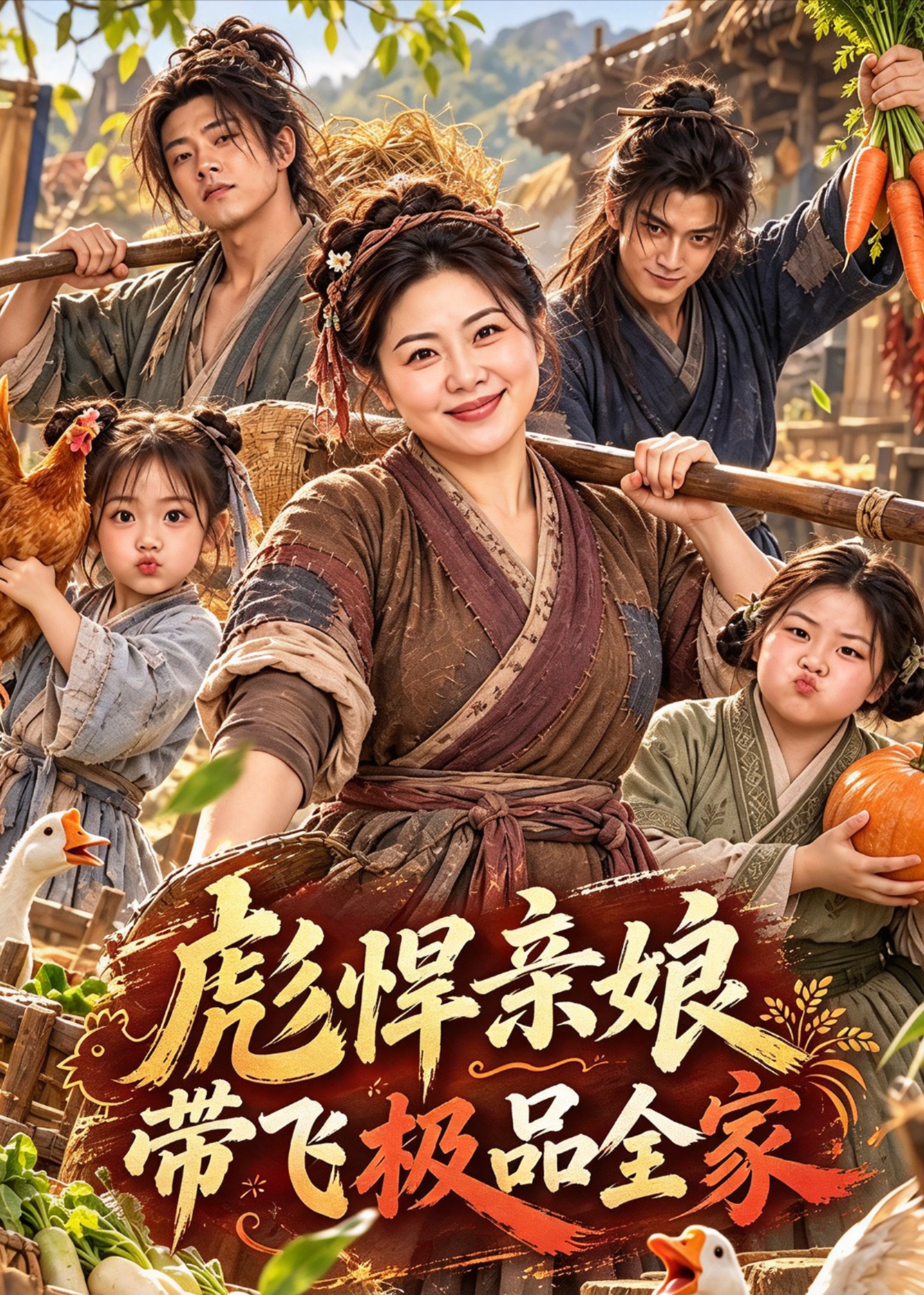 彪悍亲娘带飞极品全家封面图
