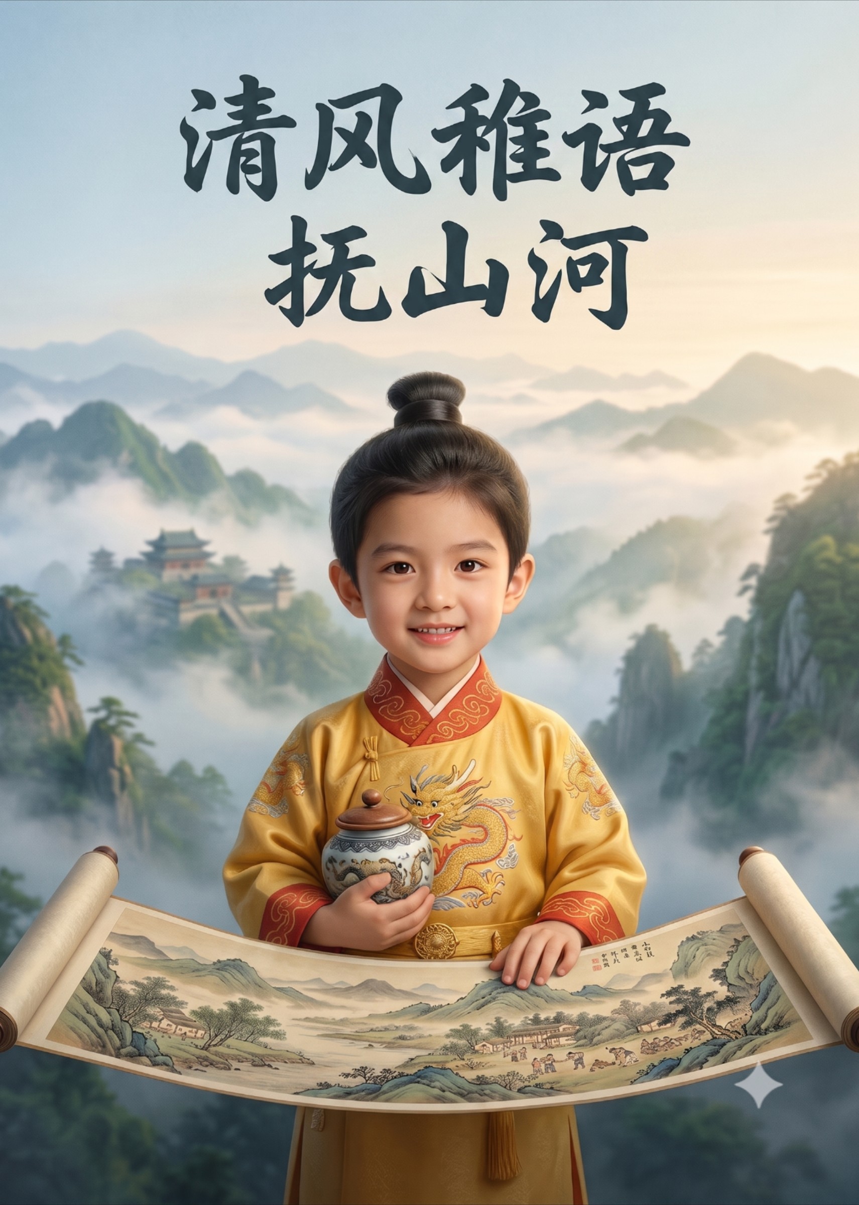清风稚语抚山河