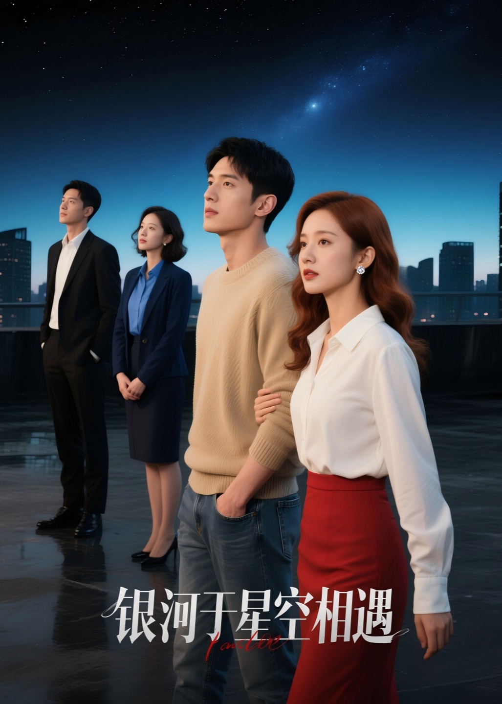 银河于星空相遇