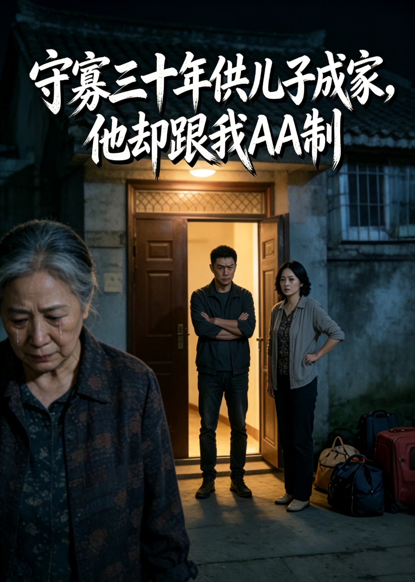 守寡三十年供儿子成家，他却跟我AA制