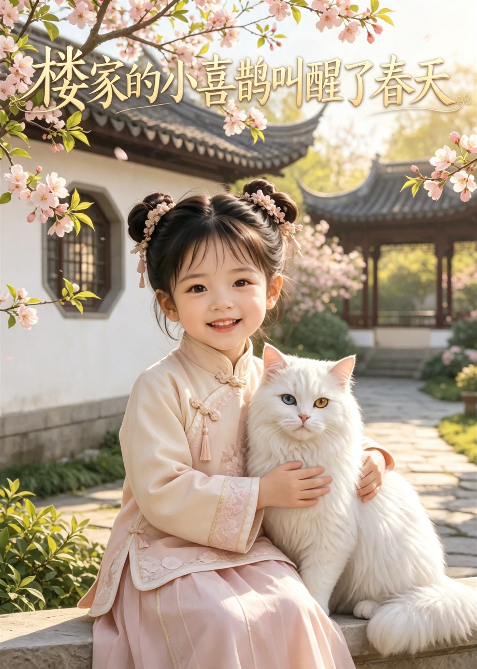 楼家的小喜鹊叫醒了春天封面图