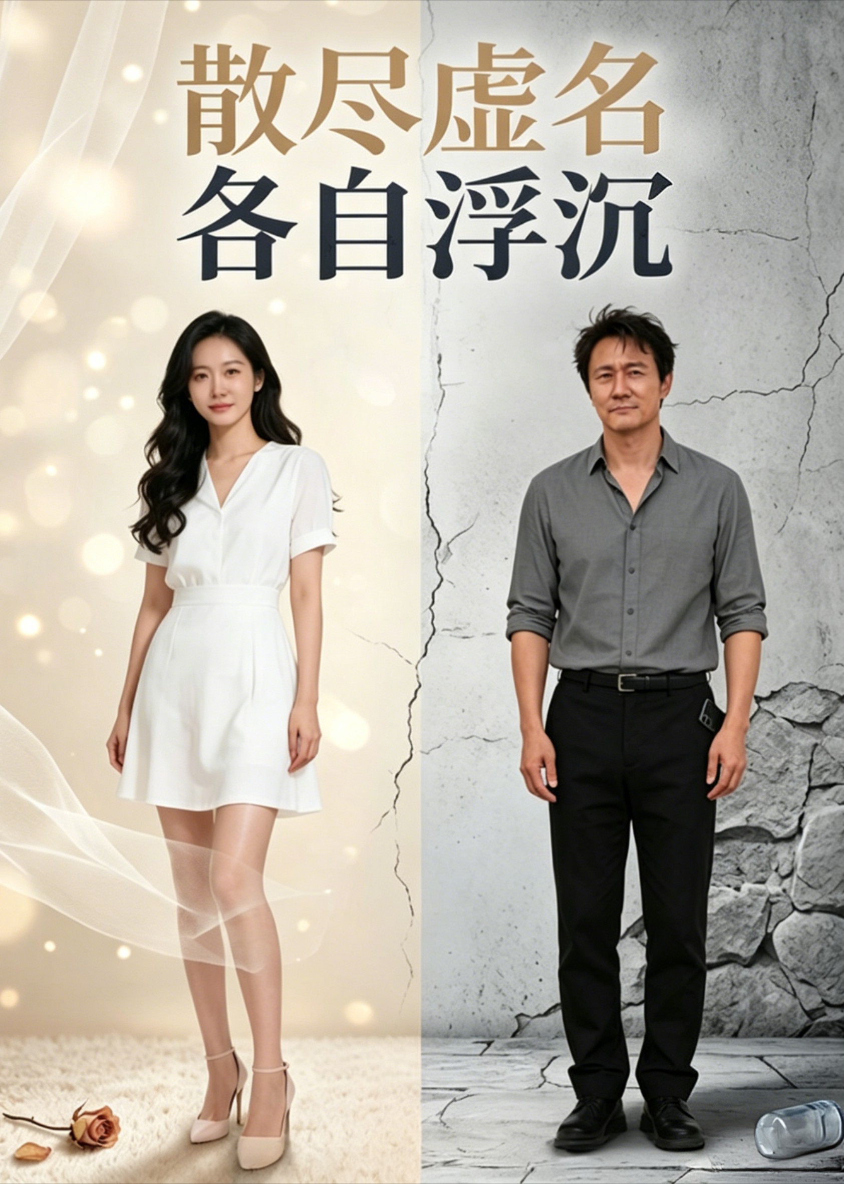 散尽虚名各自浮沉