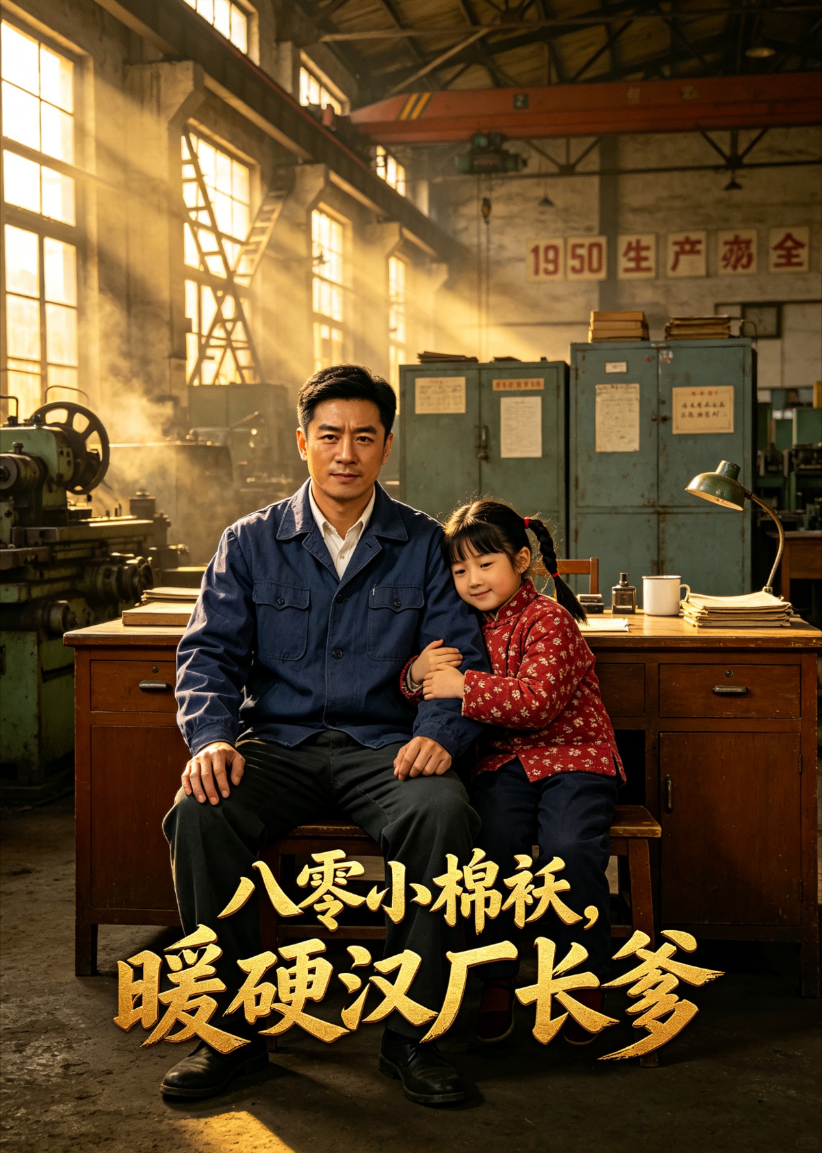 八零小棉袄，暖硬汉厂长爹封面图