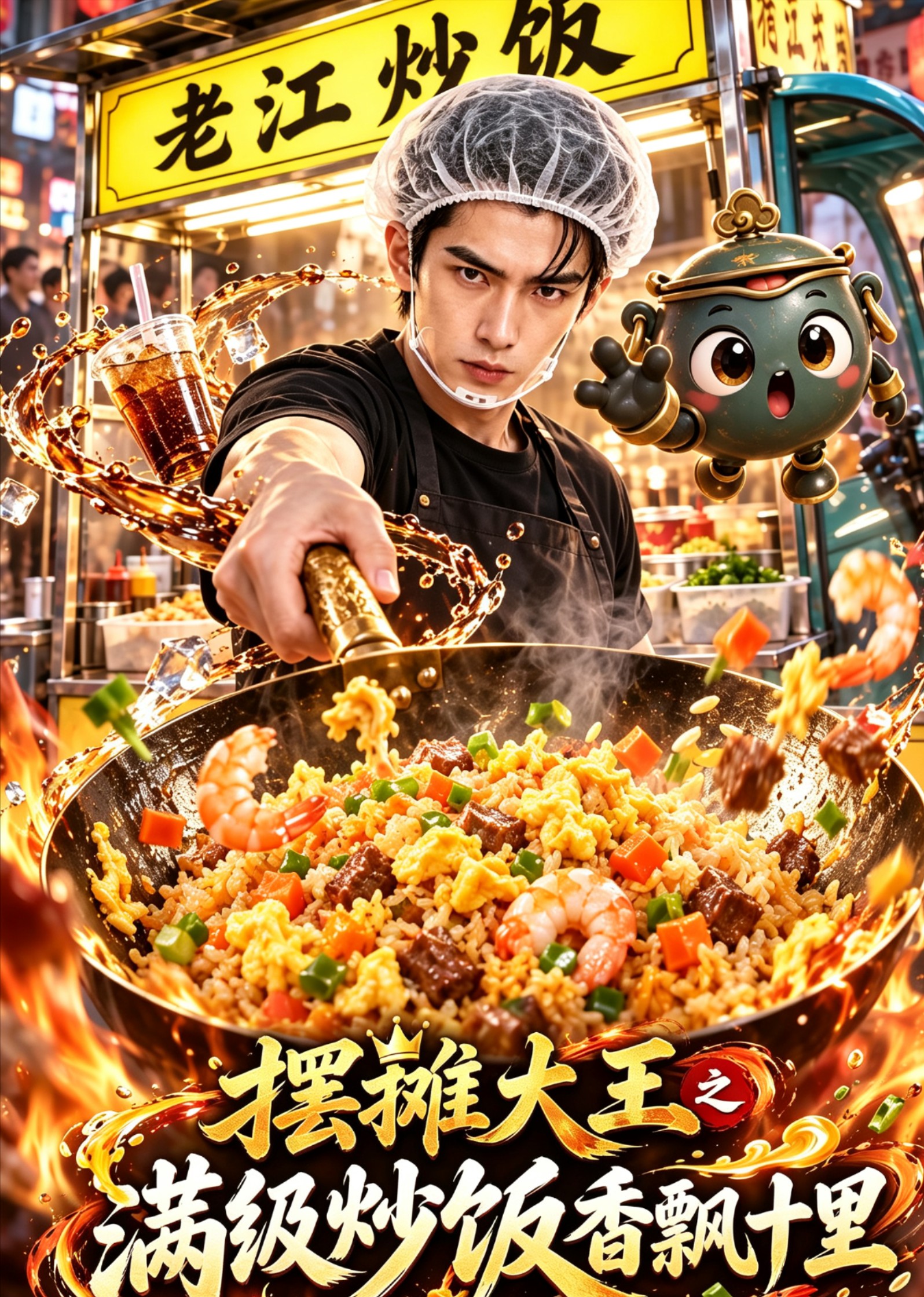 摆摊大王之满级炒饭香飘十里封面图