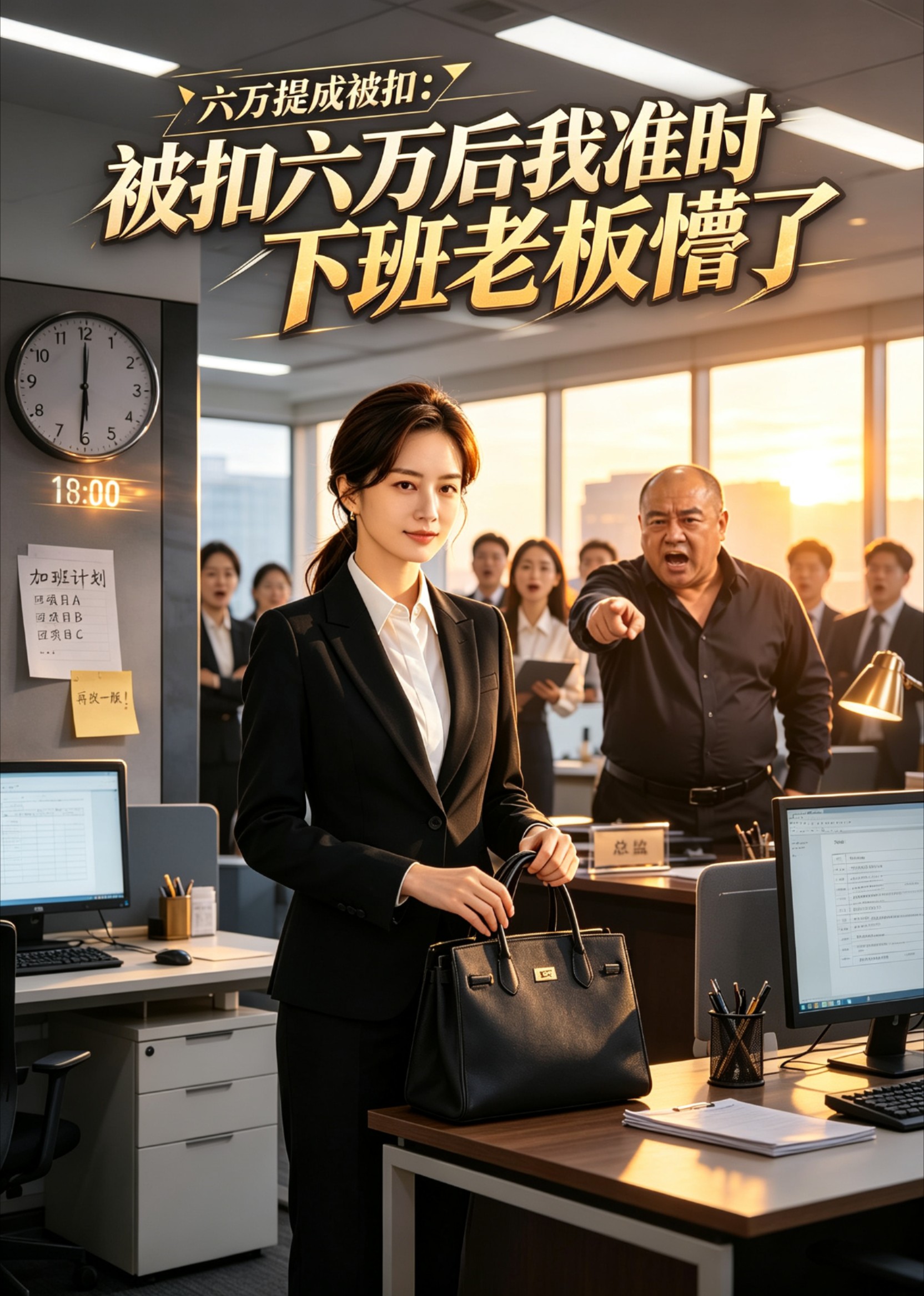 被扣六万后我准时下班老板懵了