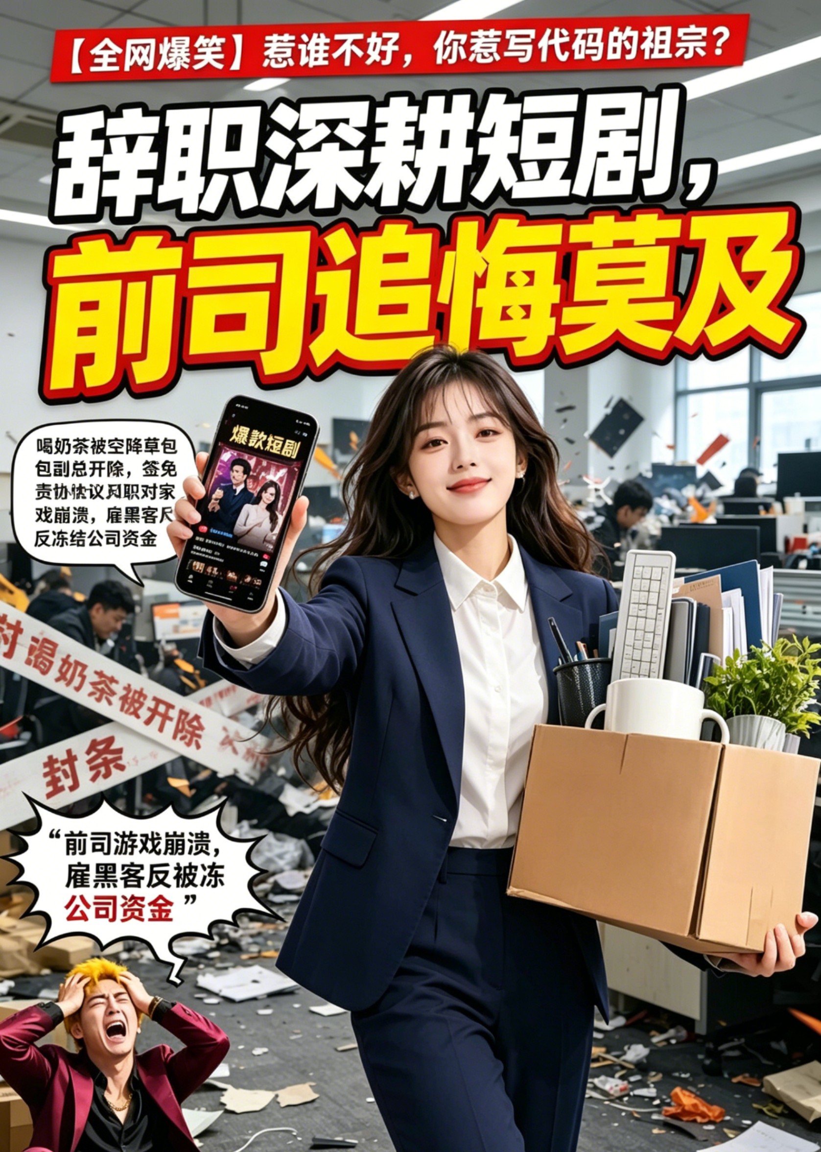 辞职深耕短剧，前司追悔莫及