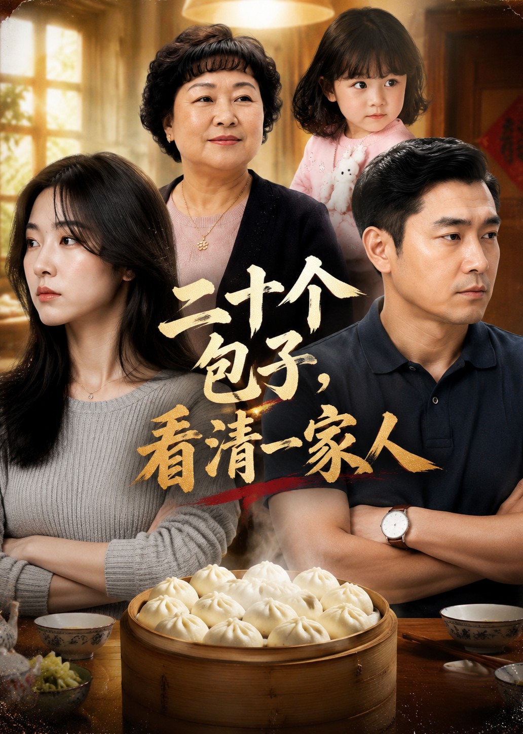 二十个包子，看清一家人