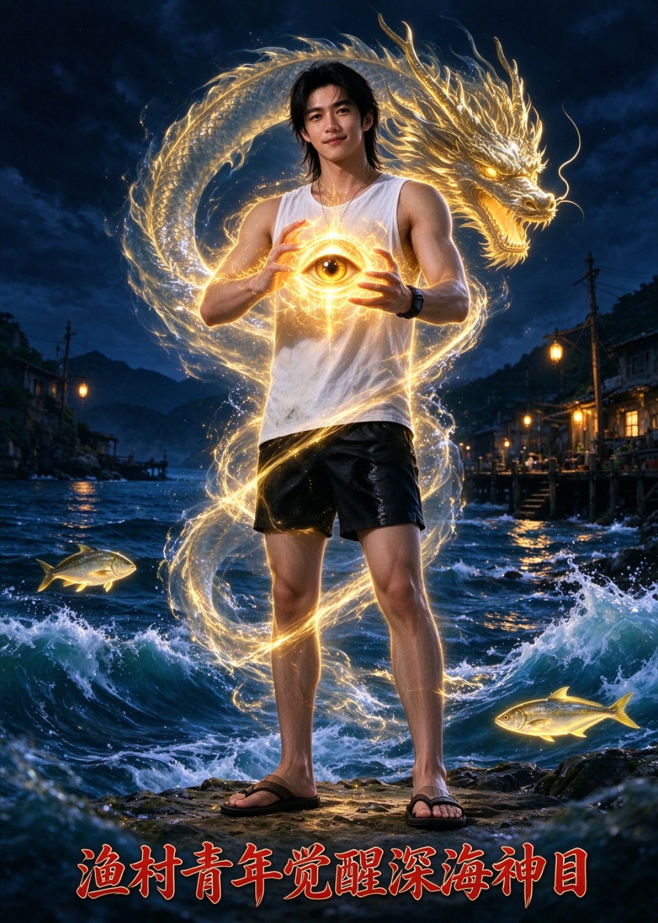 渔村青年觉醒深海神目封面图