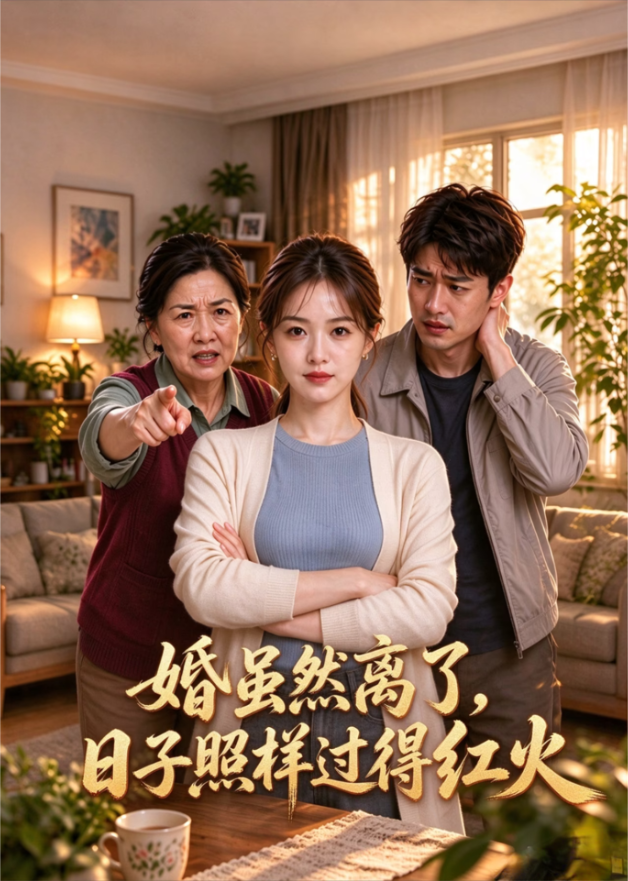 婚虽然离了，日子照样过得红火封面图