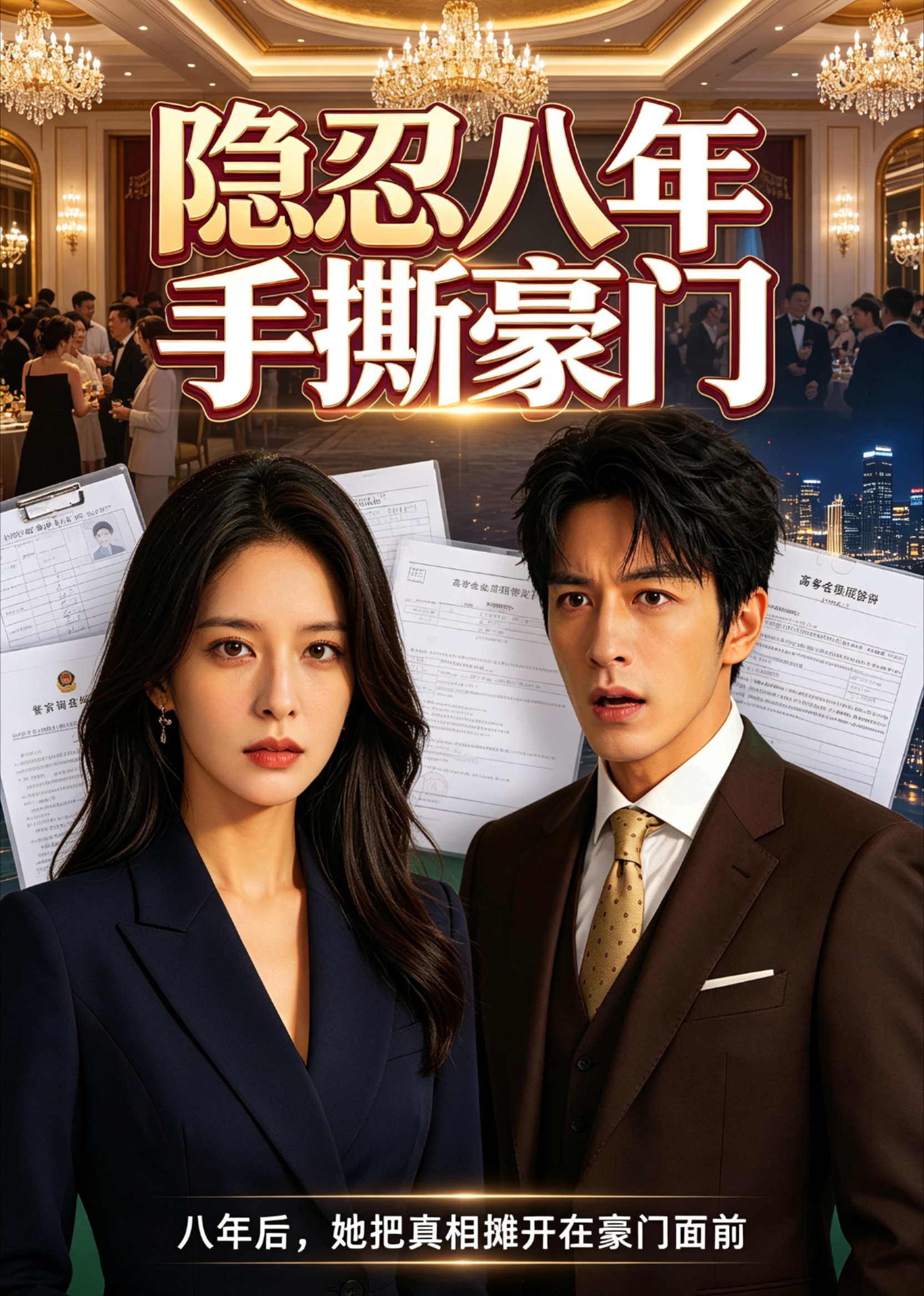 隐忍八年手撕豪门封面图
