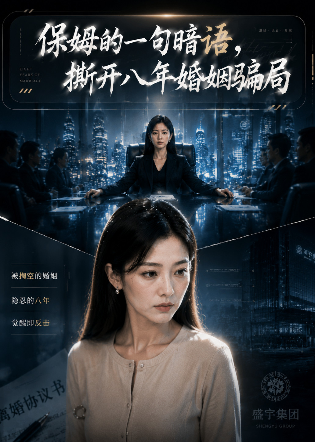 保姆的一句暗语，撕开八年婚姻骗局
