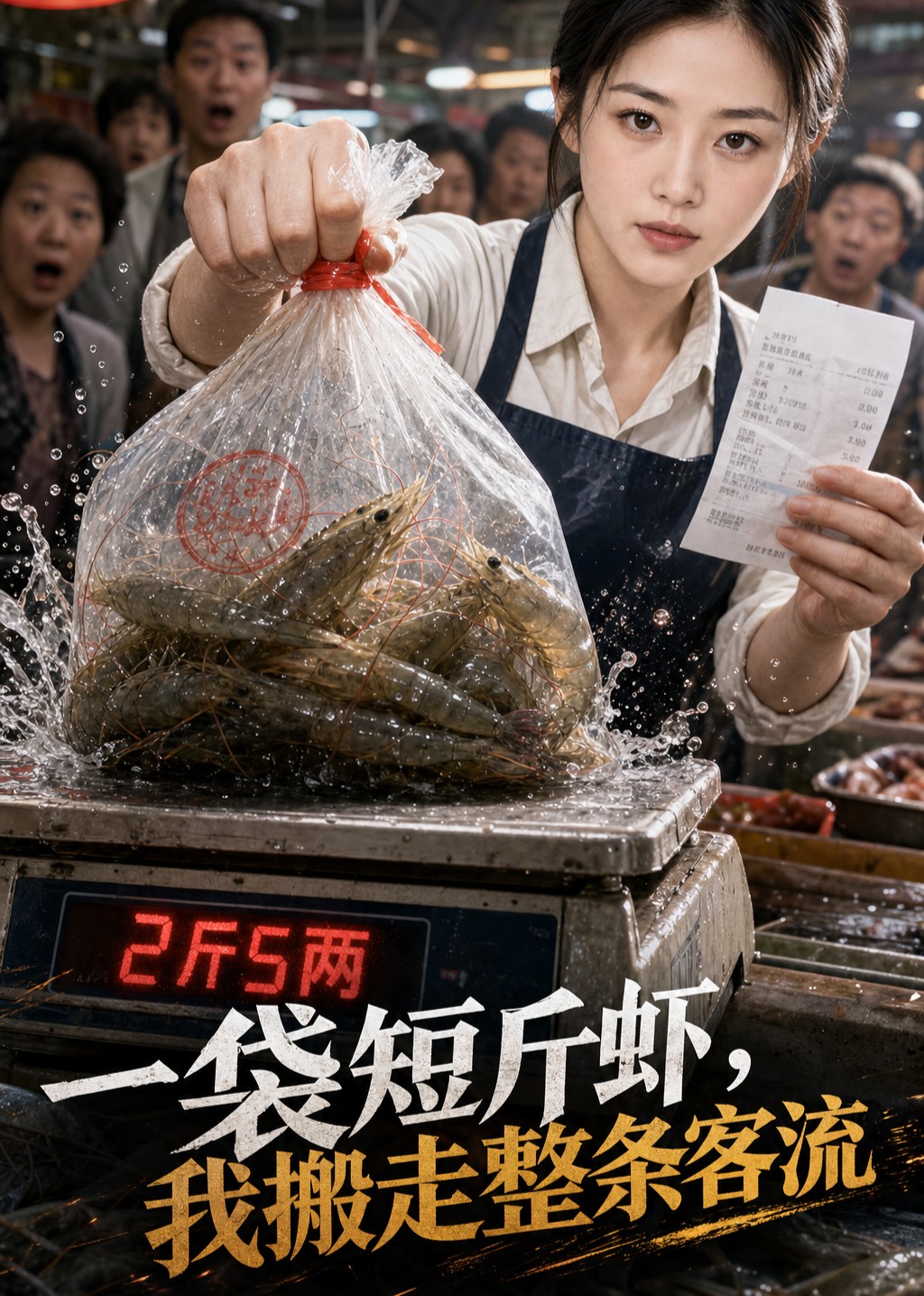 一袋短斤虾，我搬走整条客流