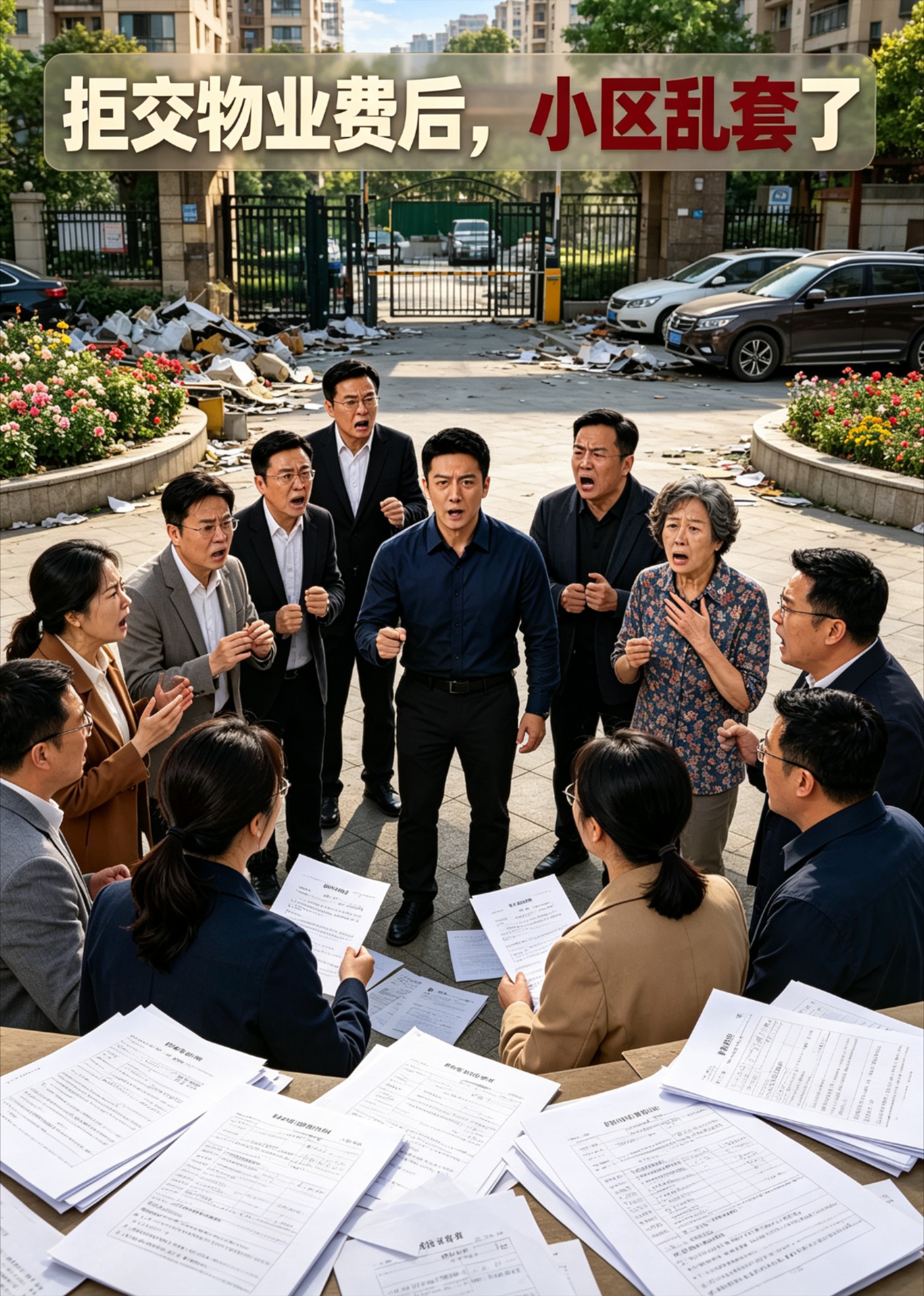 拒交物业费后，小区乱套了封面图